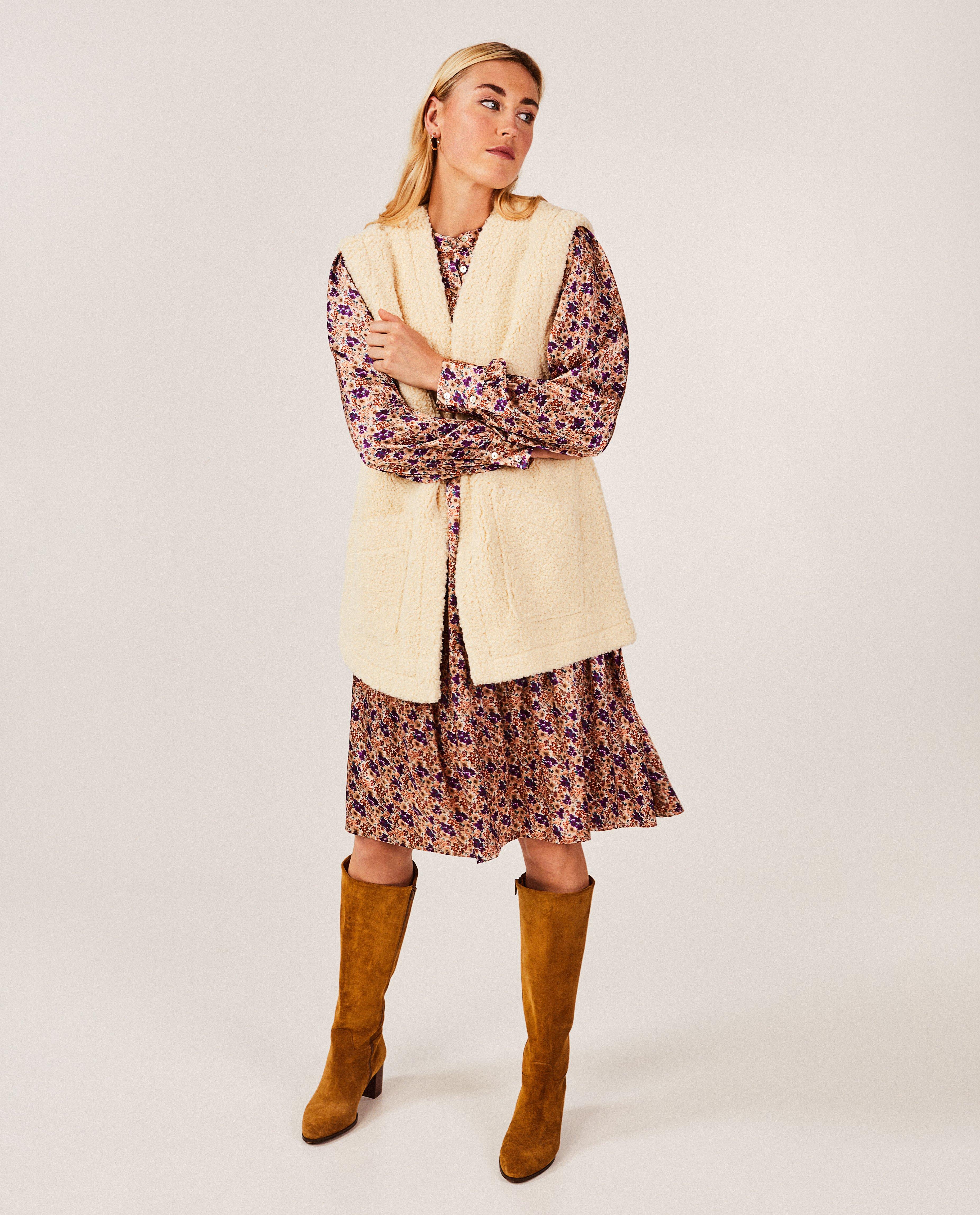 Beige teddy vest - null - Thelma & Louise
