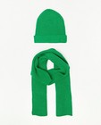 Bonneterie - Ensemble : bonnet + écharpe
