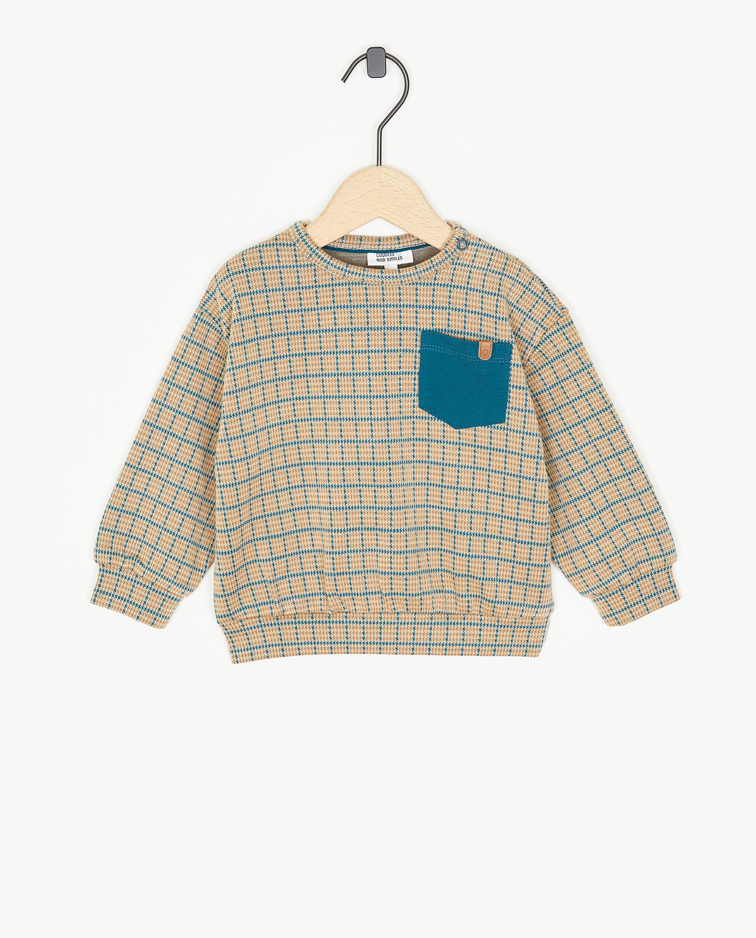 Sweat à carreaux - null - Cuddles and Smiles