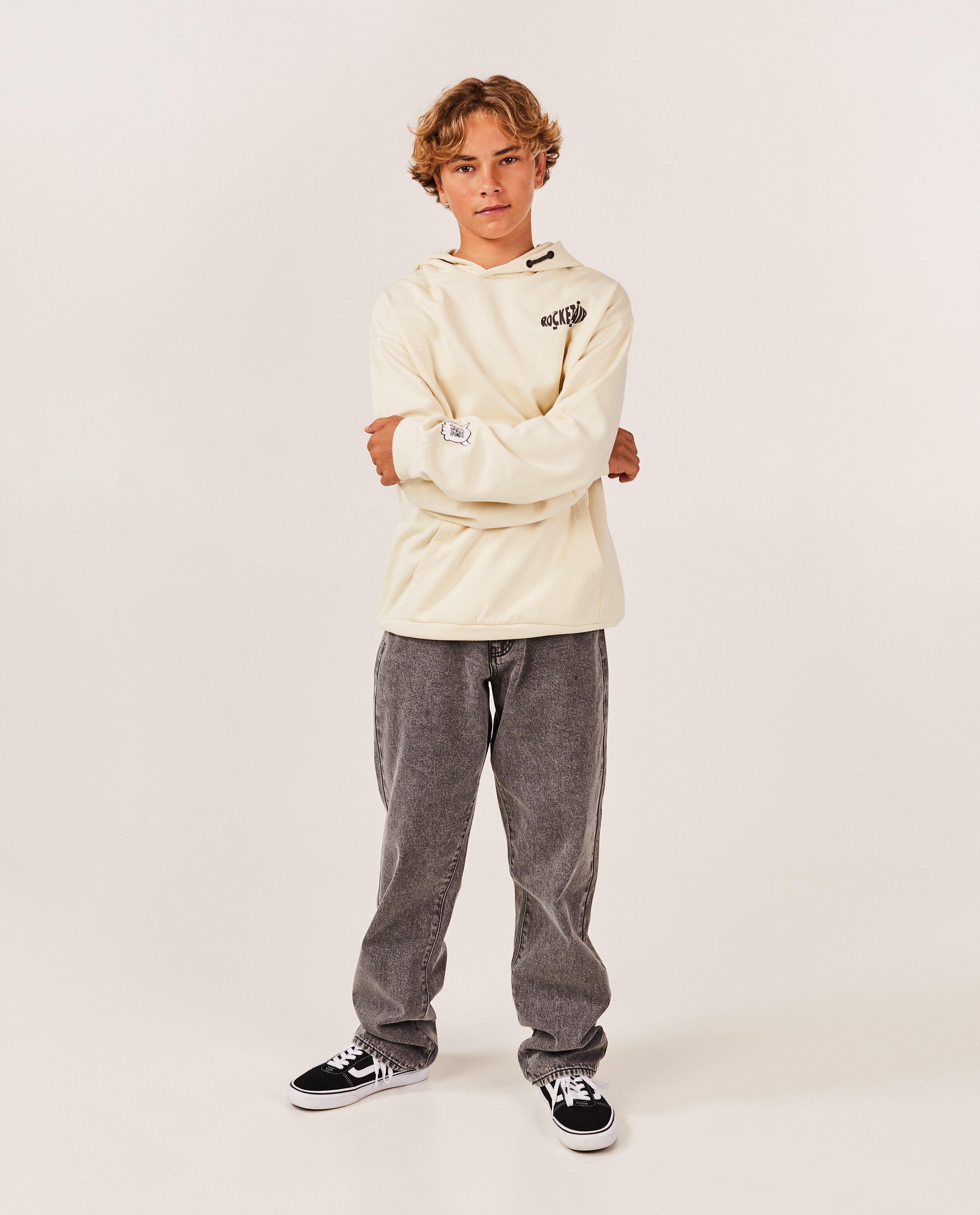 Hoodie met opschrift - null - Trick-it