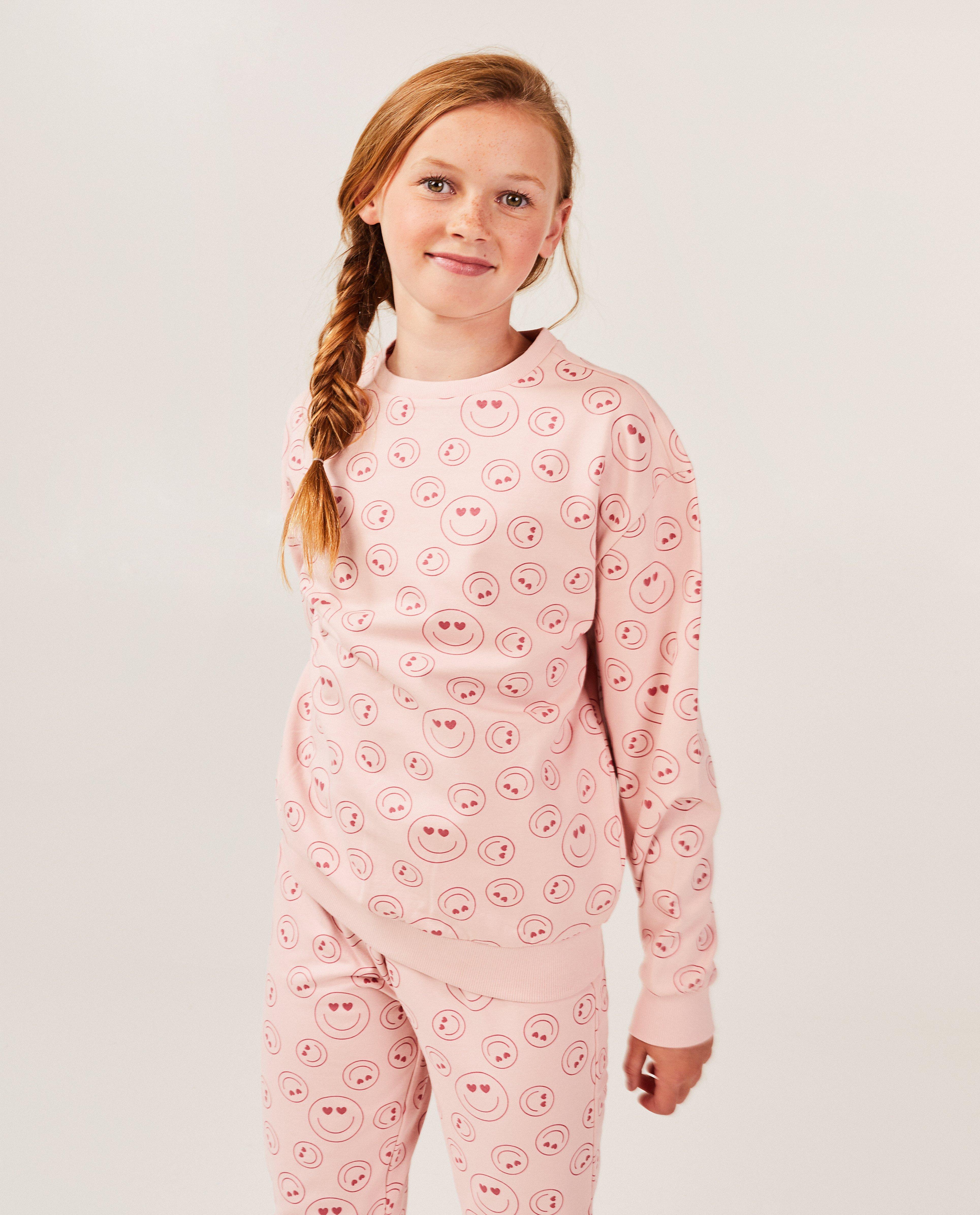 Nachtkleding - Pyjama met smileyprint