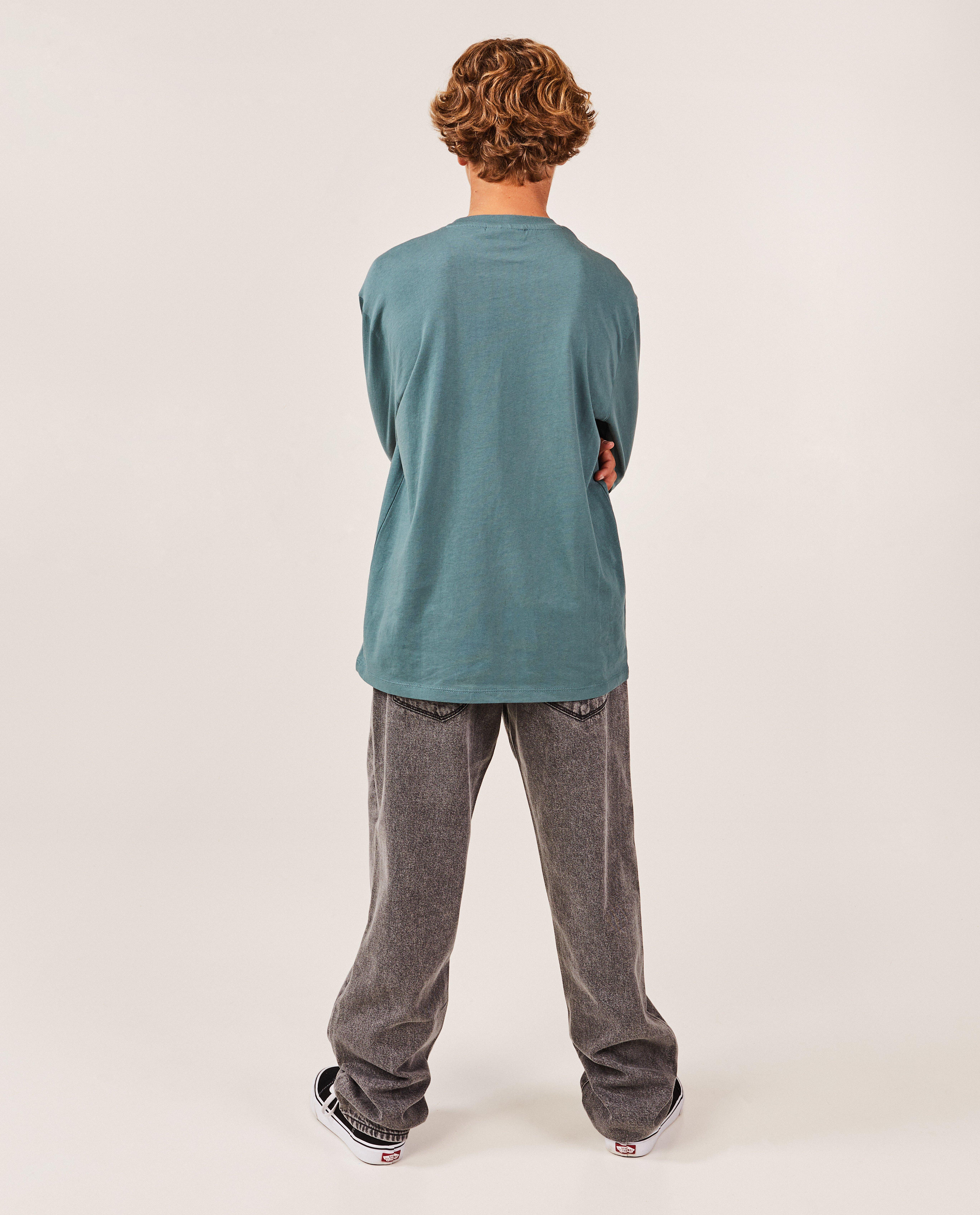 Jeans - Jeans gris, loose fit
