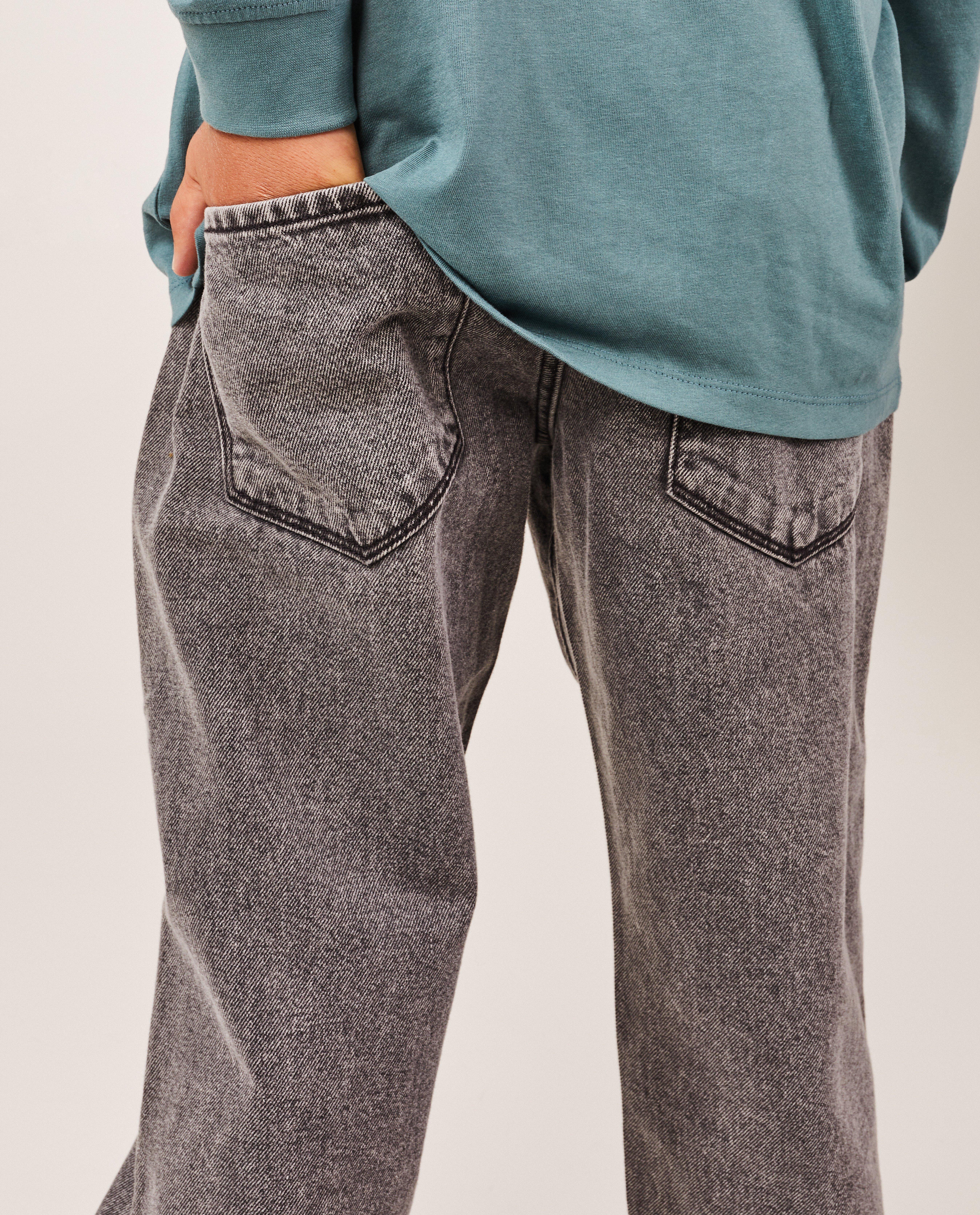 Jeans - Jeans gris, loose fit