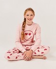 Nachtkleding - Pyjama met smileyprint
