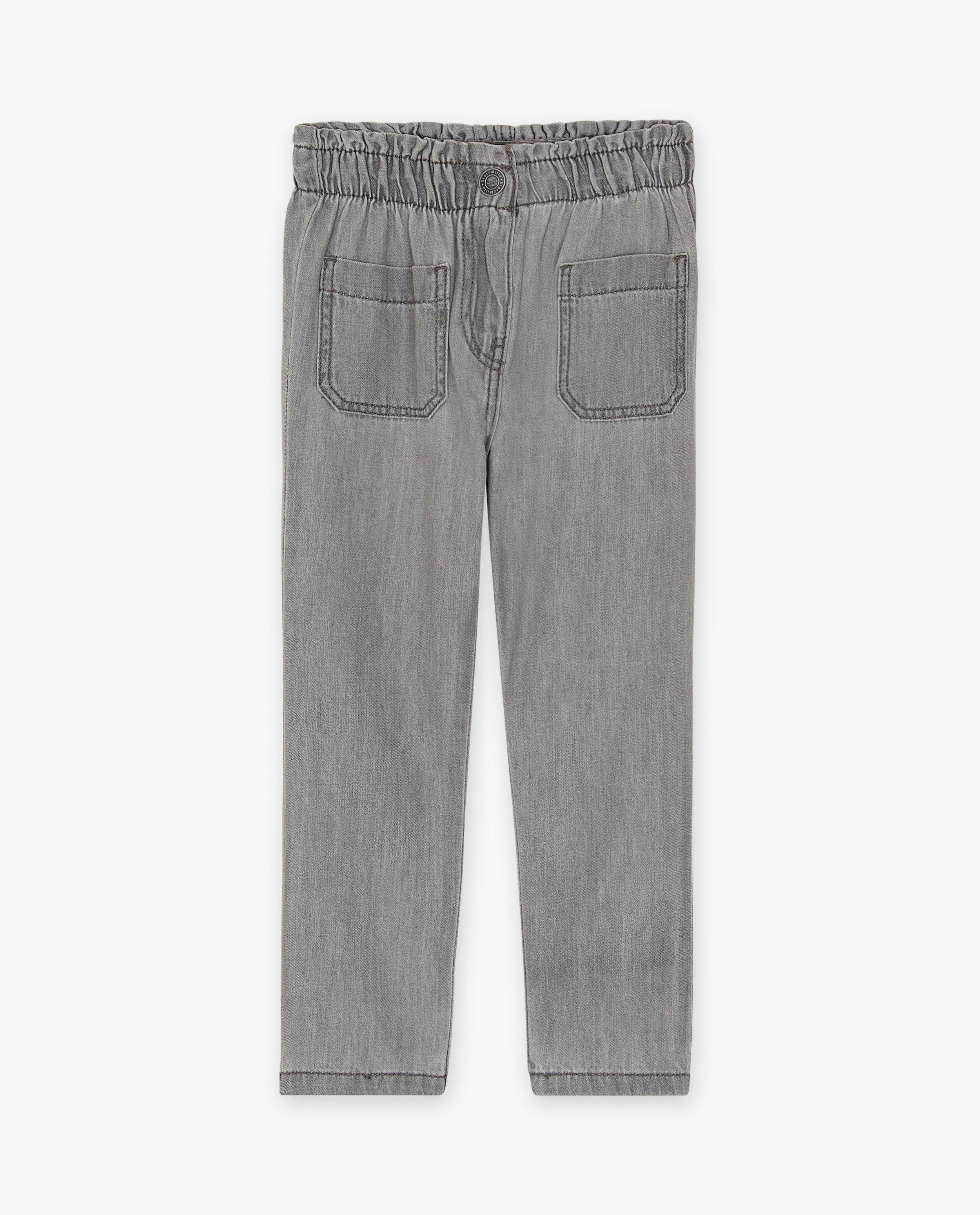Jeans - Grijze jeans, slim fit