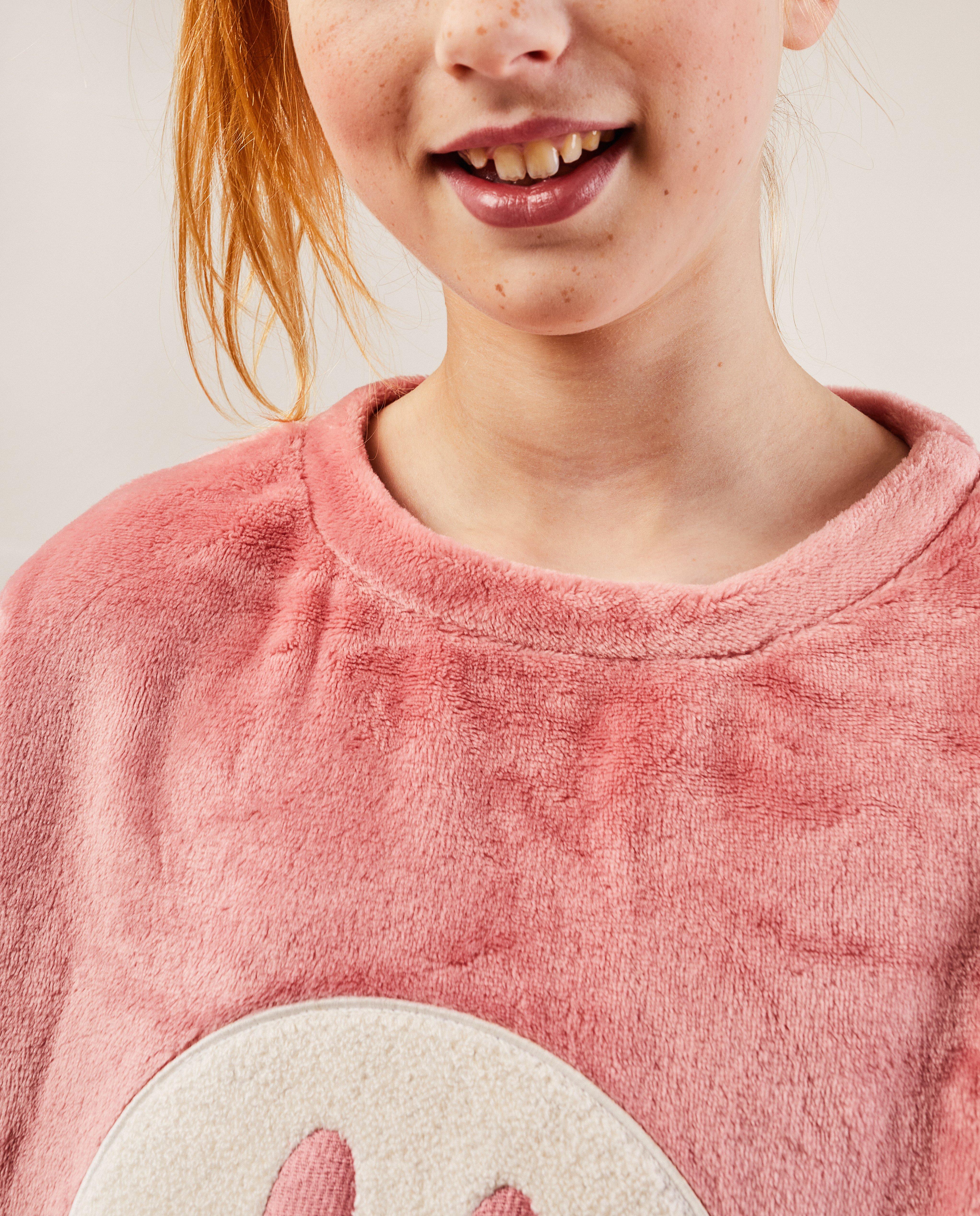 Pyjamas - Pyjama rose avec un smiley