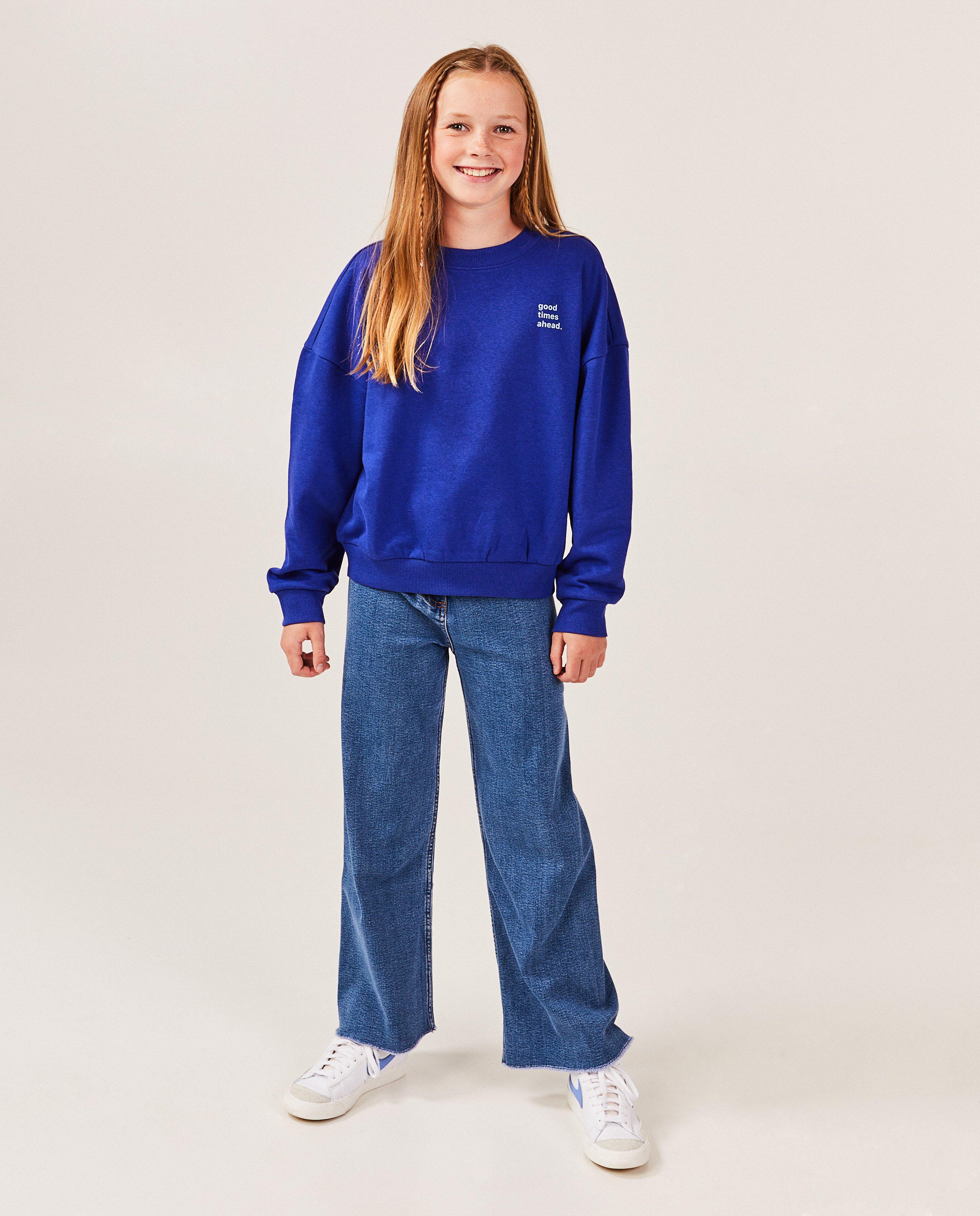 Blauwe jeans, straight fit - null - Besties