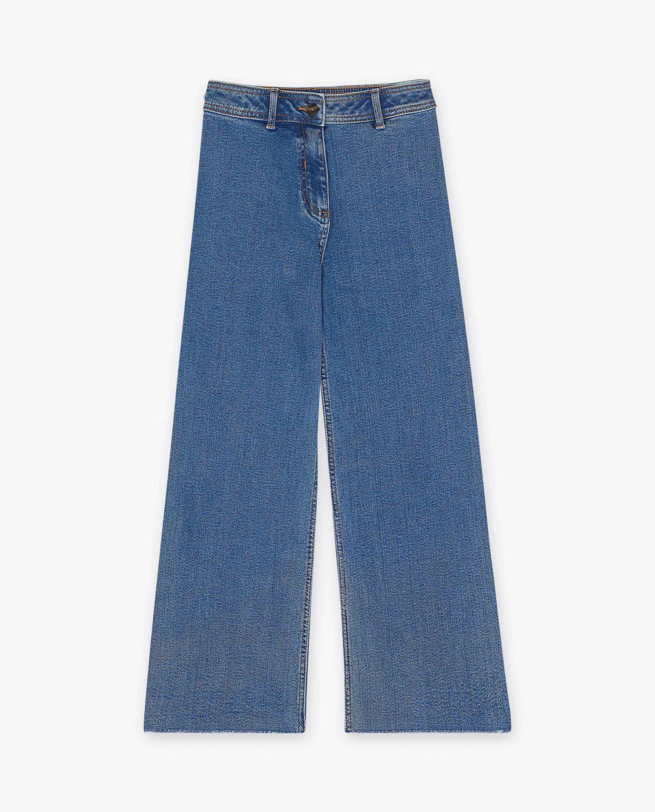 Jeans - Blauwe jeans, straight fit