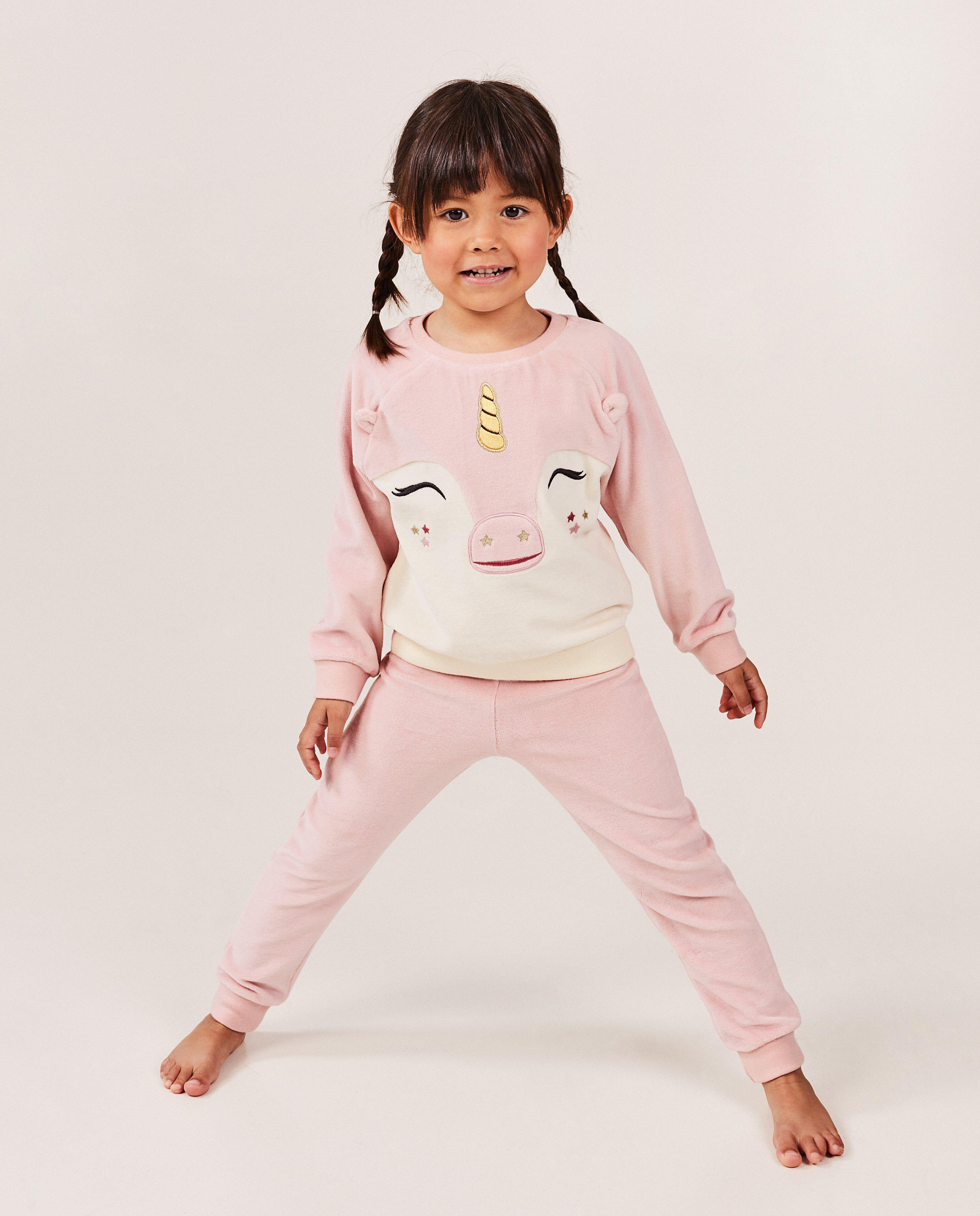 Fluwelen pyjama eenhoorn - null - Milla Star