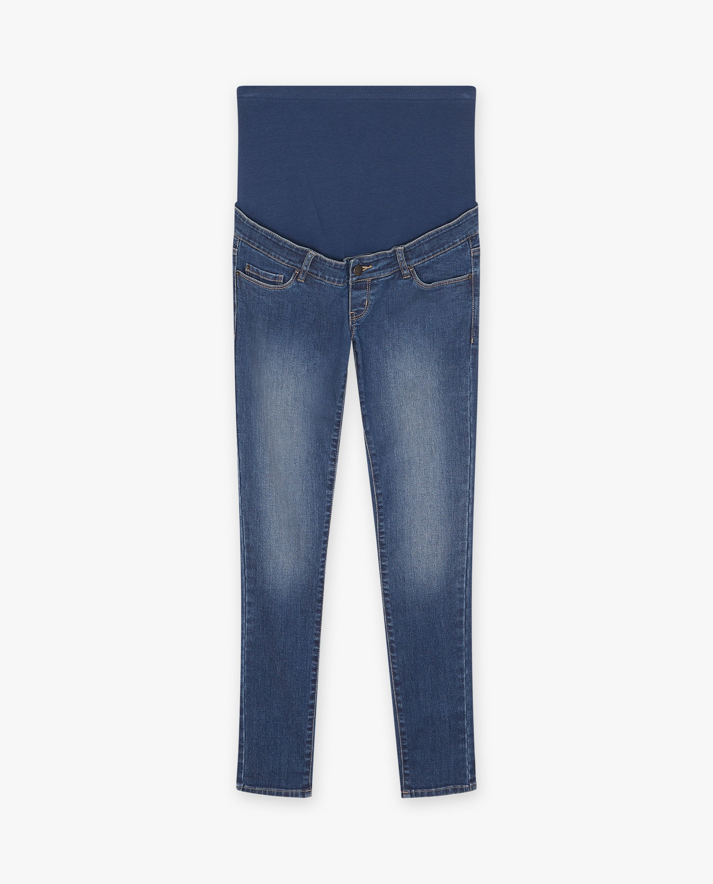 Jeans - Jeans de grossesse bleu clair, coupe skinny