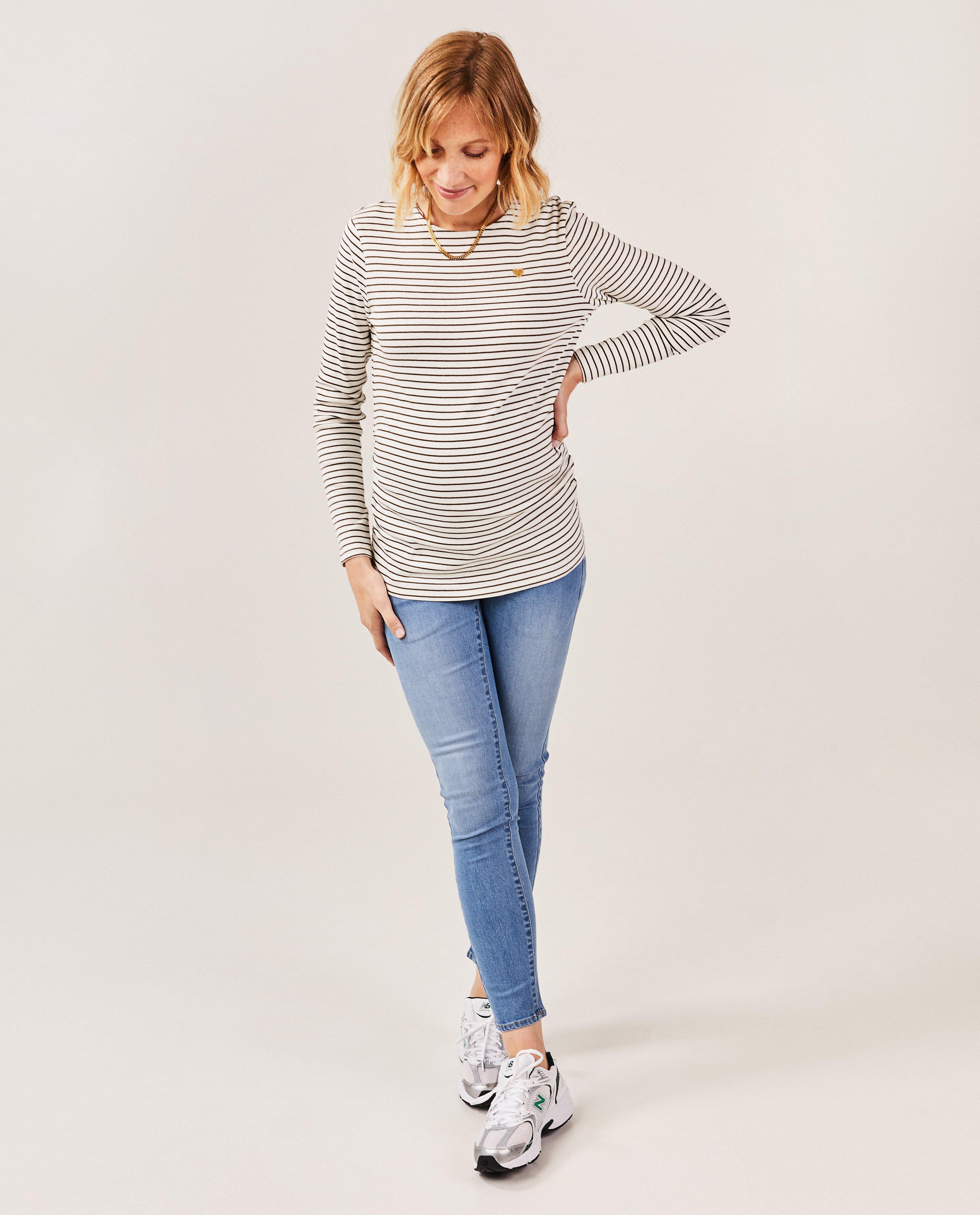 Lichtblauwe zwangerschapsjeans, skinny fit - null - Atelier Maman