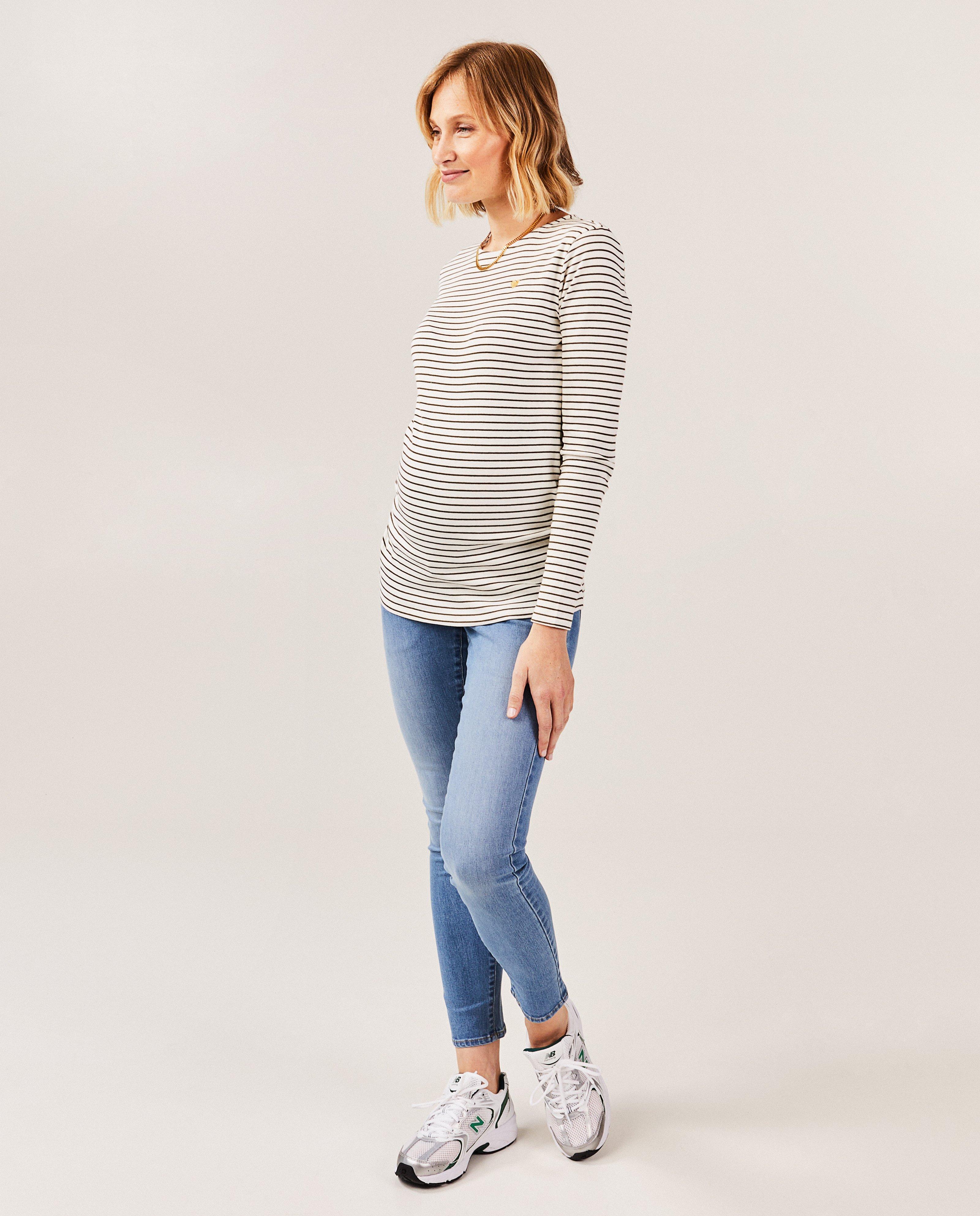 Jeans - Lichtblauwe zwangerschapsjeans, skinny fit
