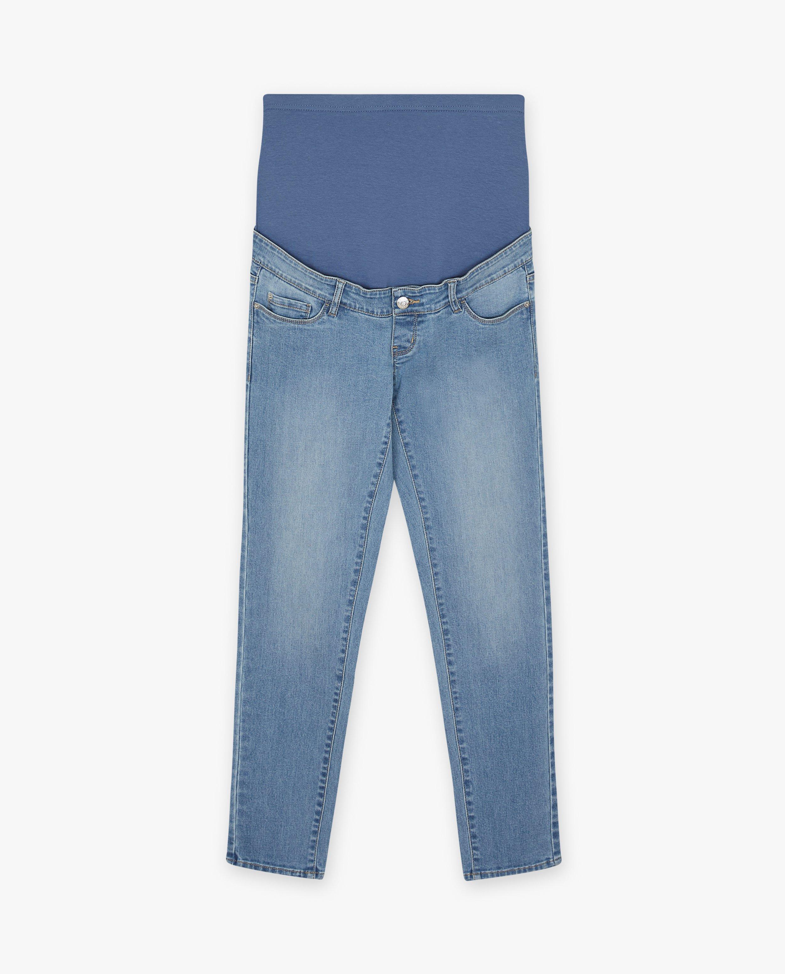 Jeans - Lichtblauwe zwangerschapsjeans, skinny fit
