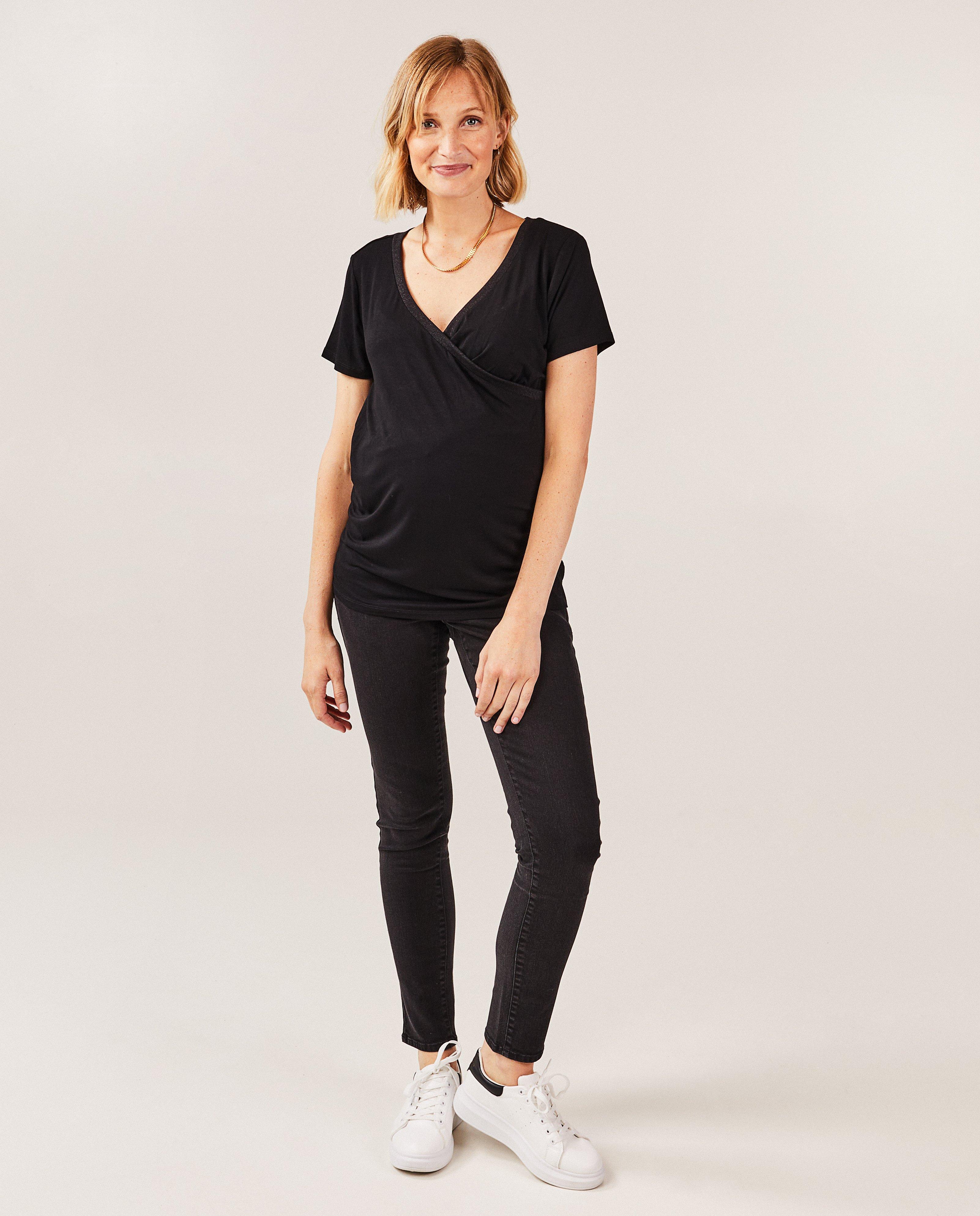 Zwarte zwangerschapsjeans - null - Atelier Maman