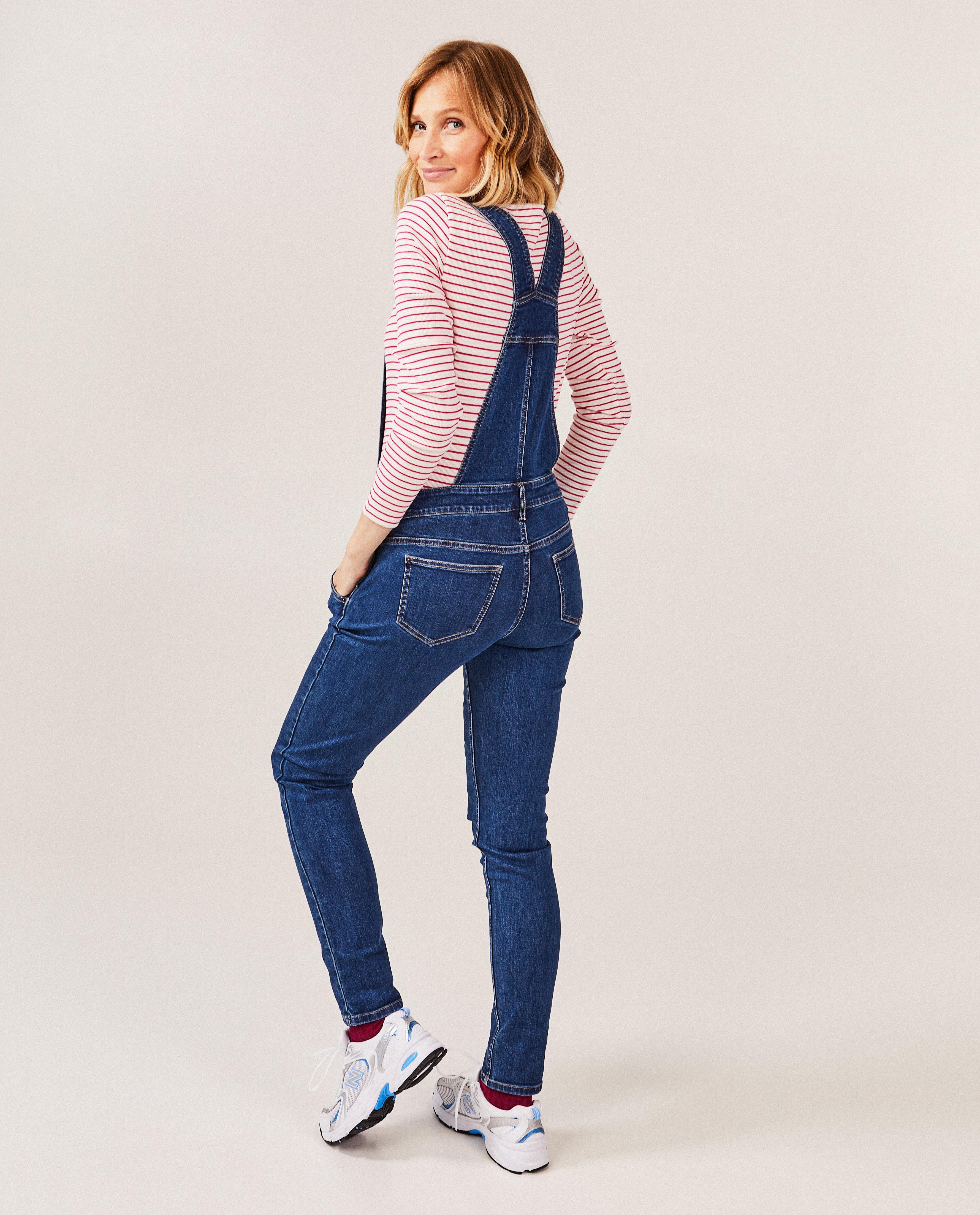 Jumpsuit - Blauwe jeanssalopette
