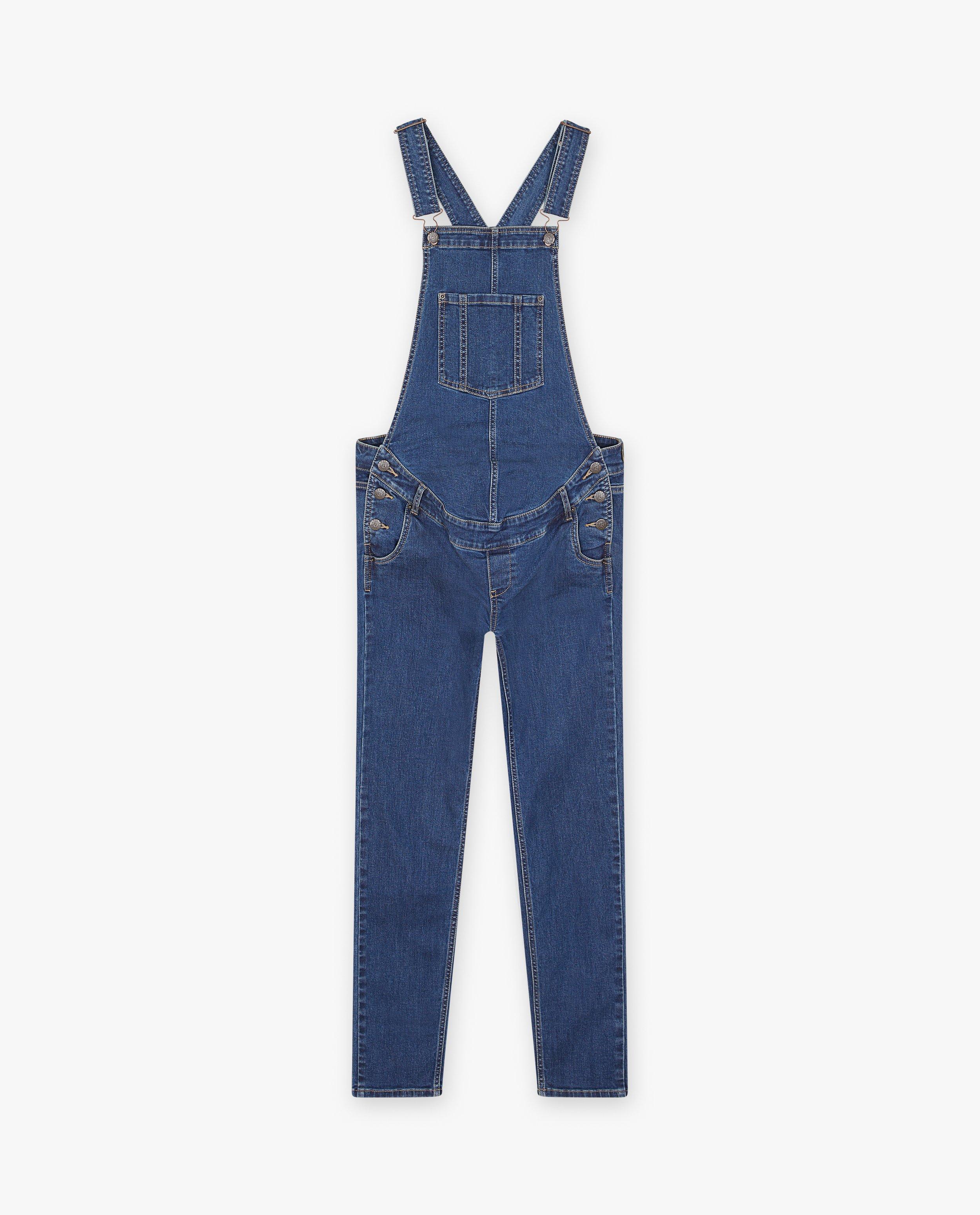Jumpsuit - Blauwe jeanssalopette