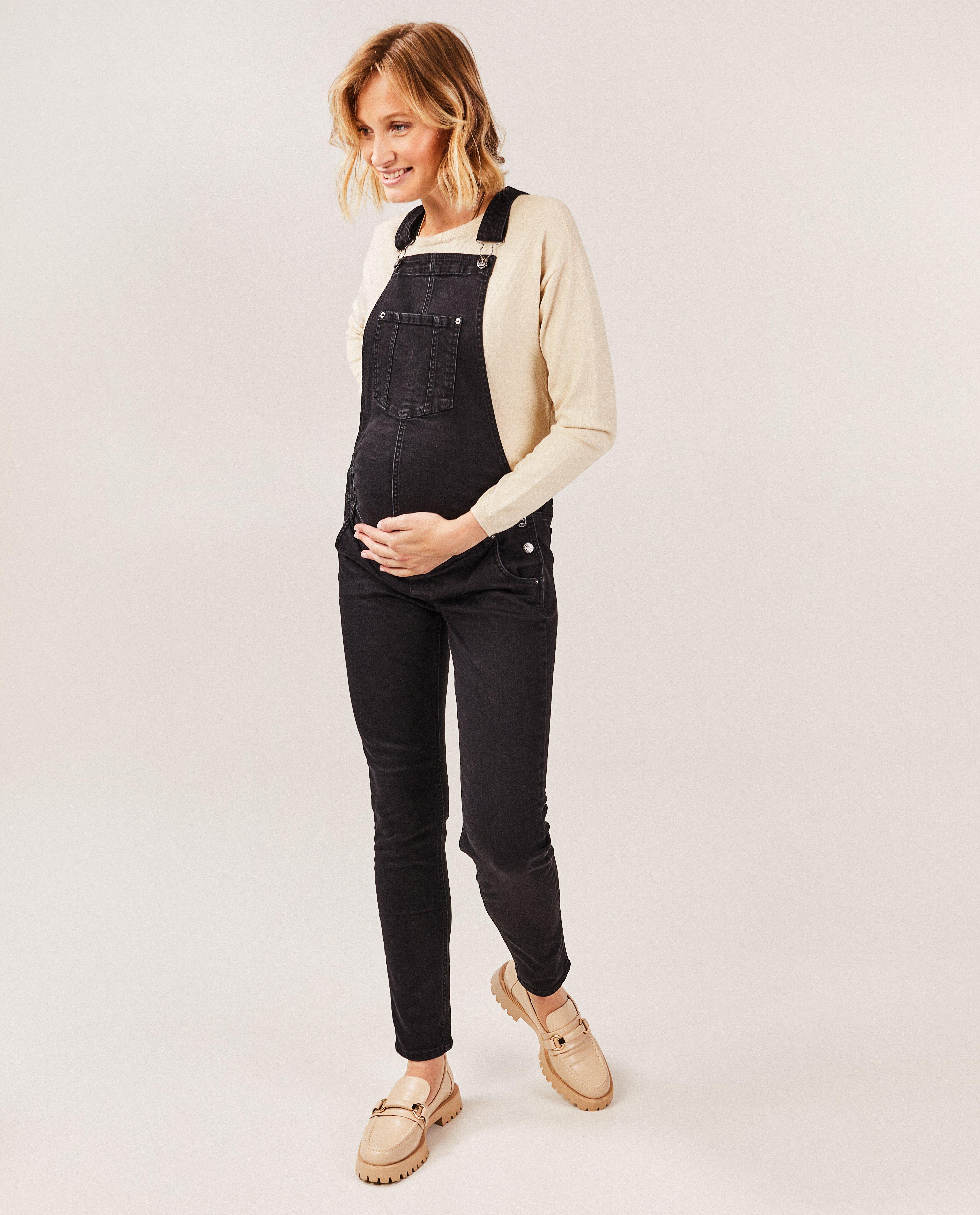 Jumpsuit - Zwarte jeanssalopette
