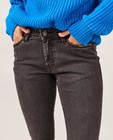 Jeans - Donkergrijze jeans, bootcut fit