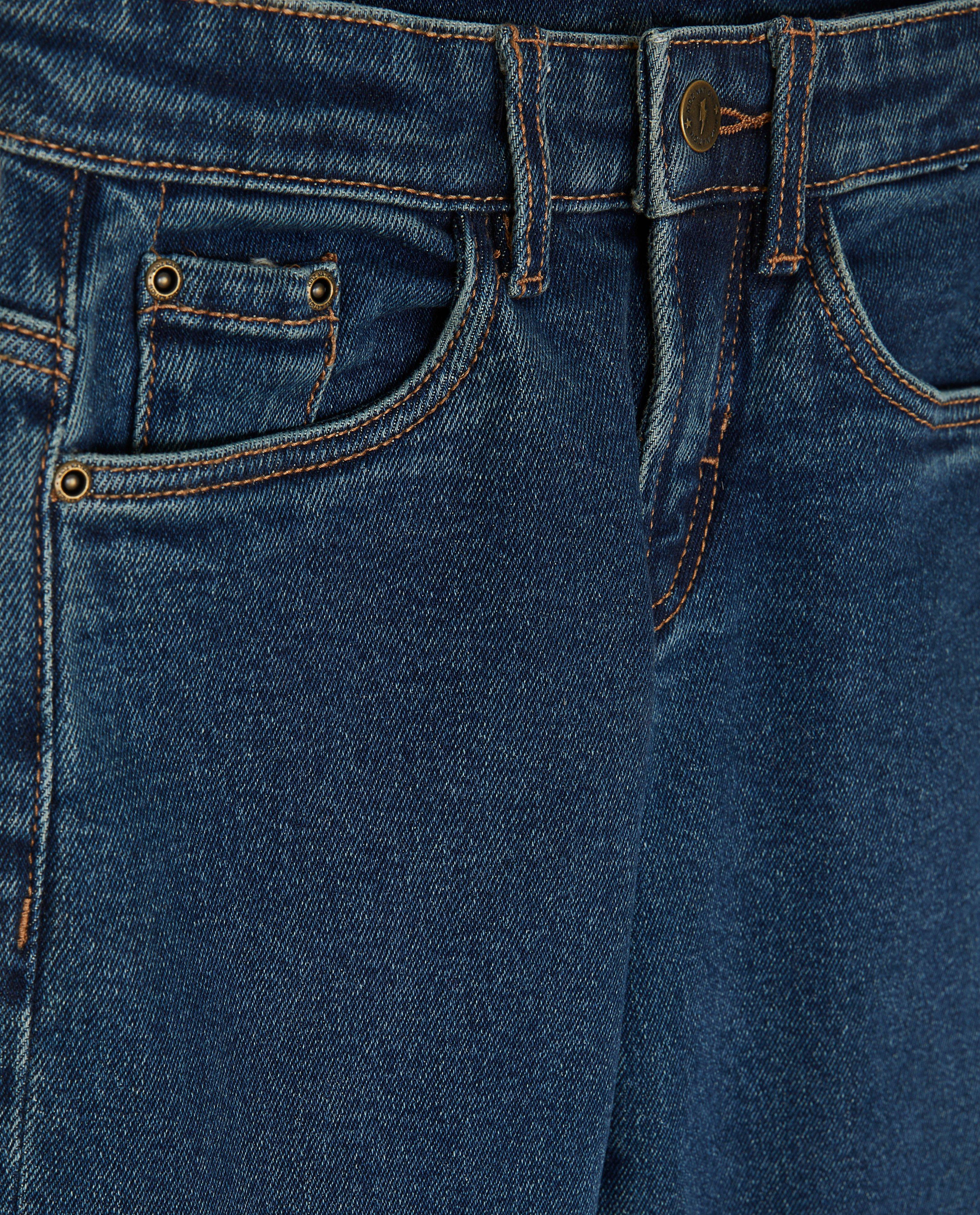 Jeans - Jeans bleu, coupe baggy