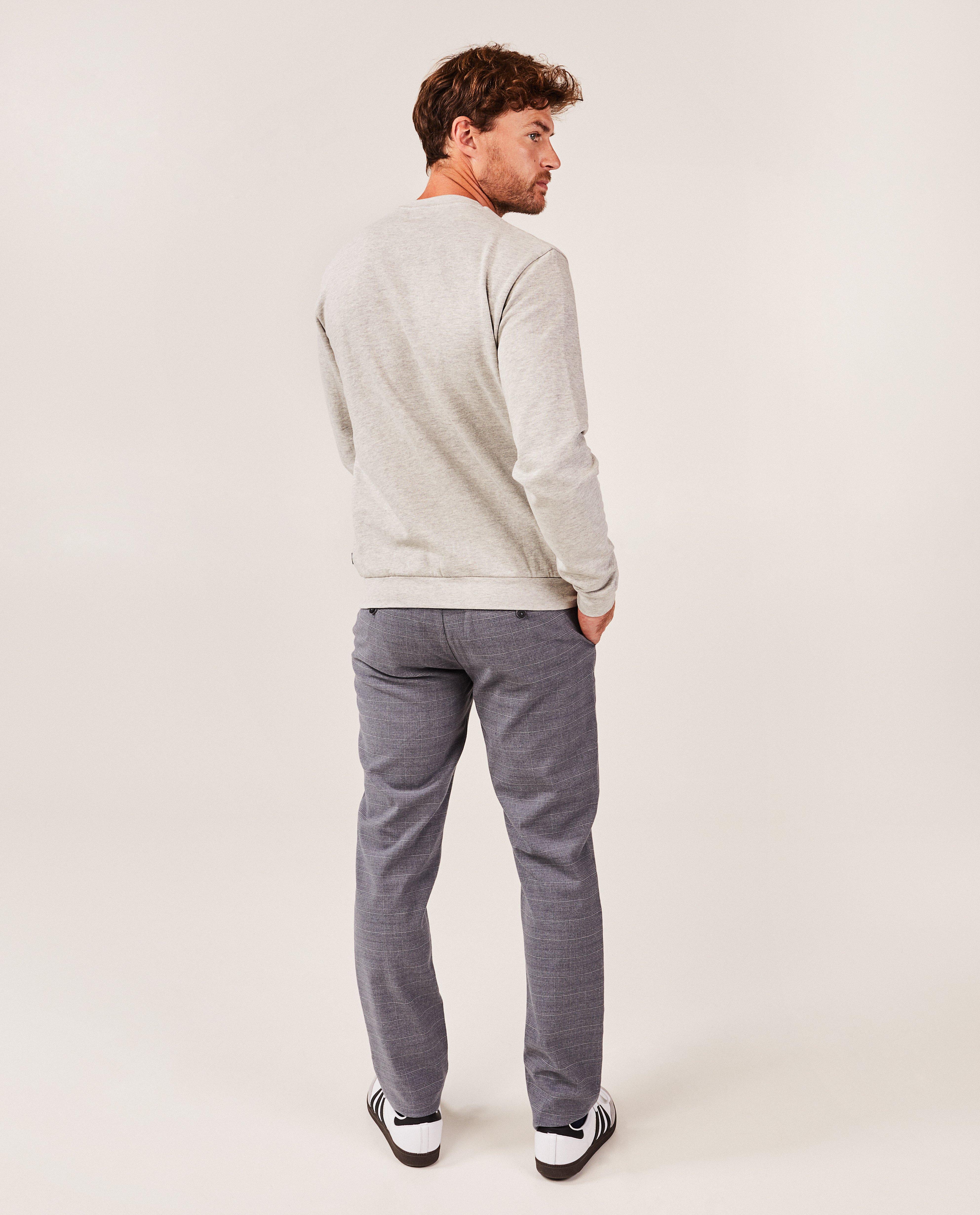 Broeken - Geklede broek met ruiten, slim fit