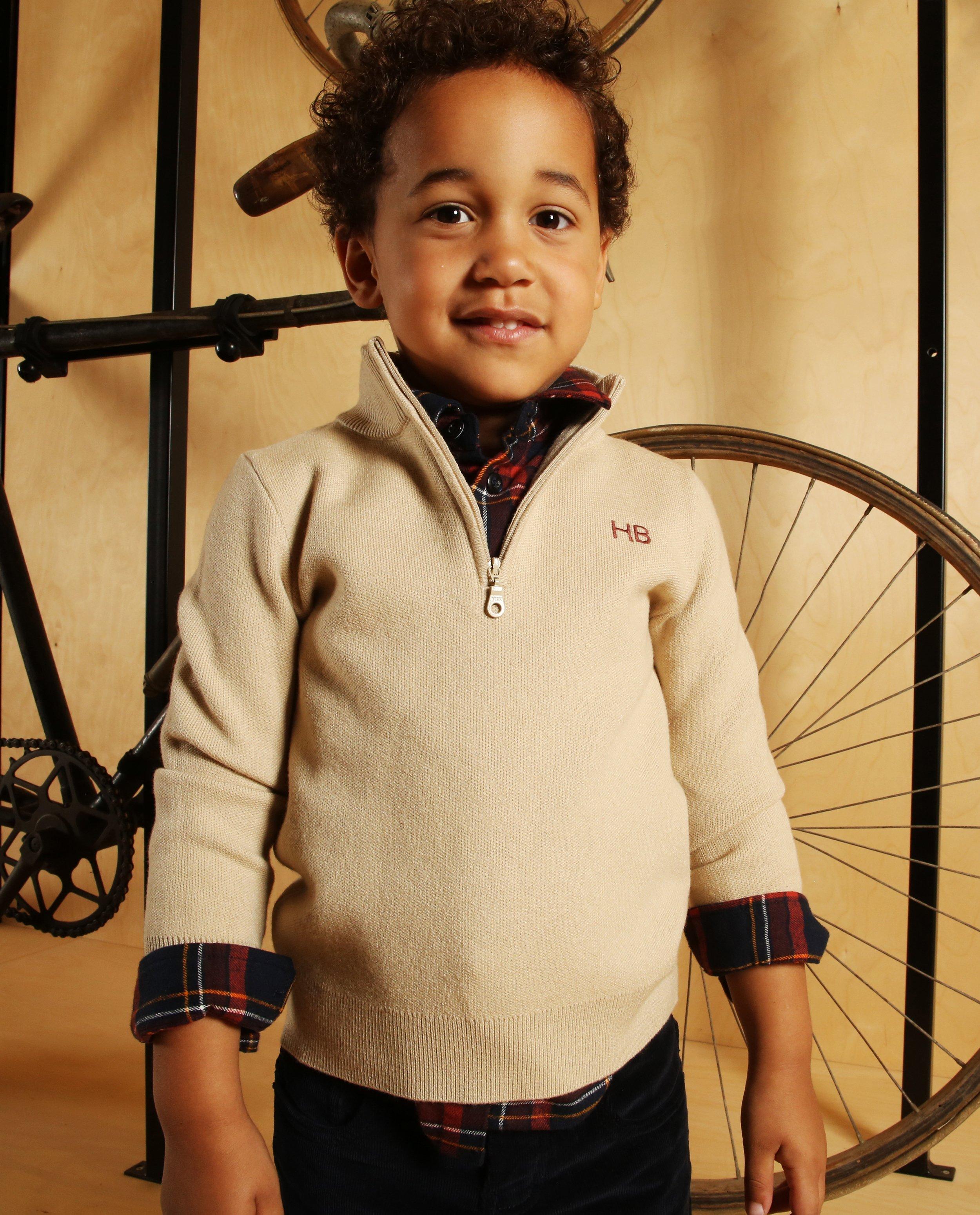 Pulls - Pull avec petite fermeture à glissière