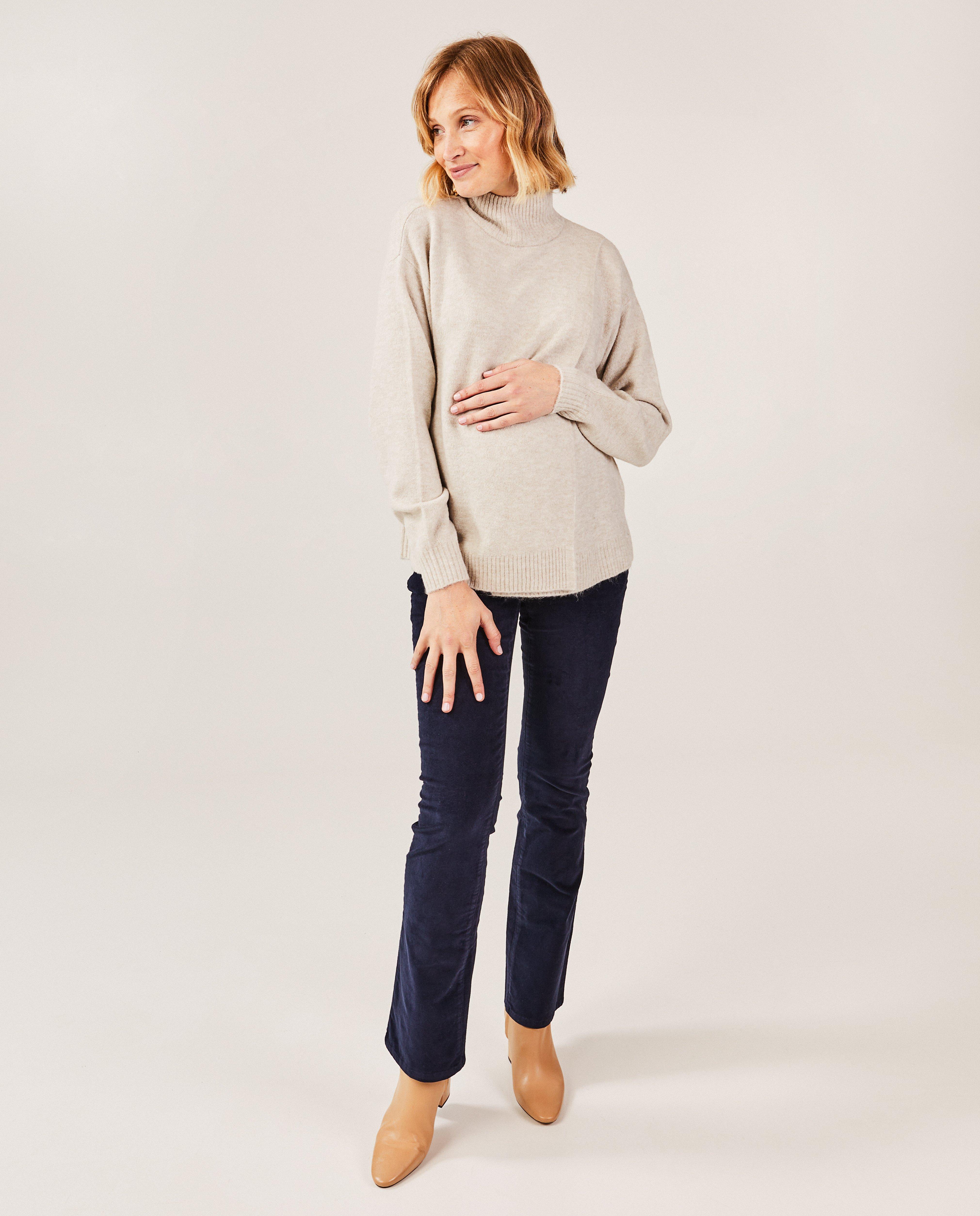 Pantalons - Pantalon de grossesse en velours