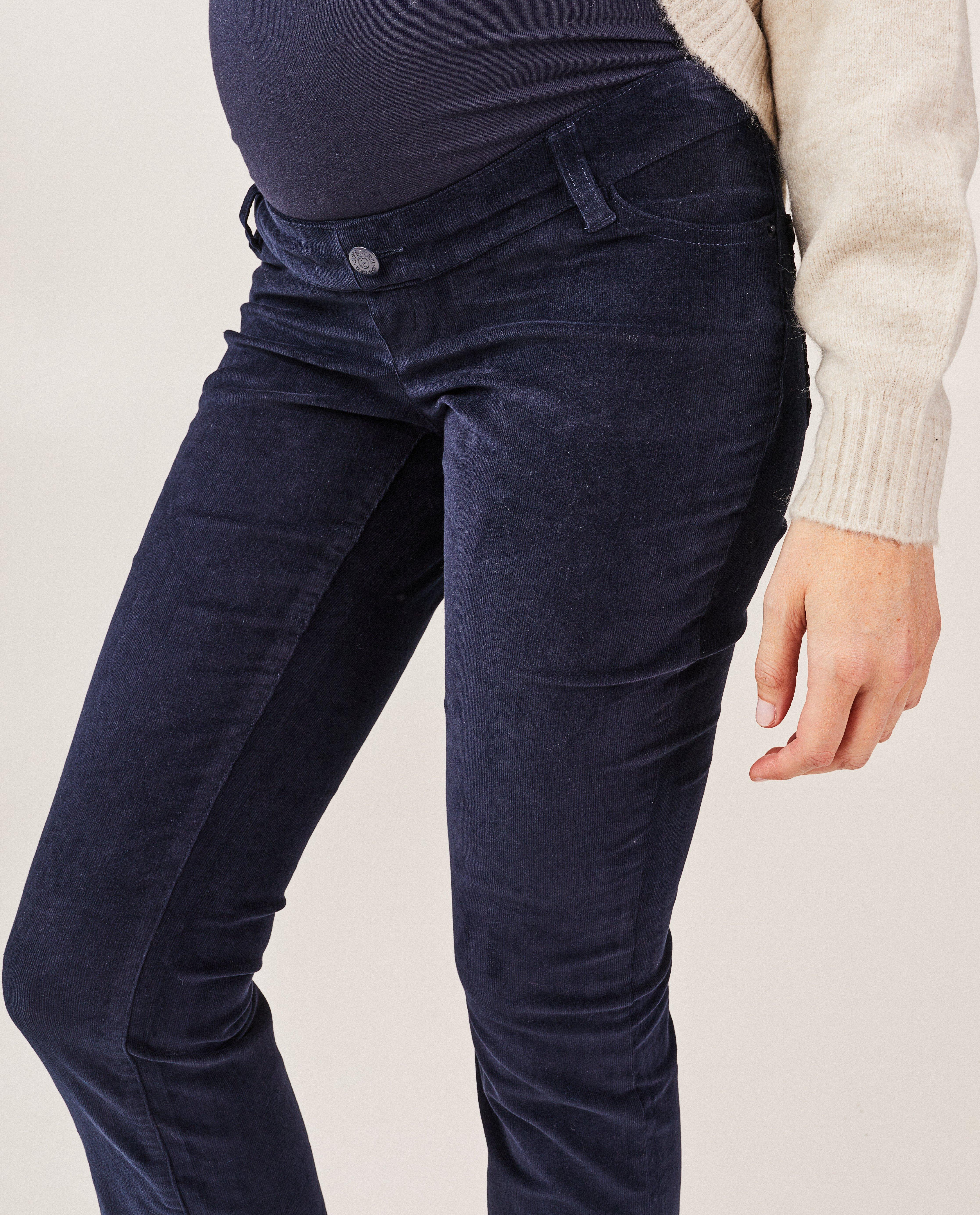 Pantalons - Pantalon de grossesse en velours