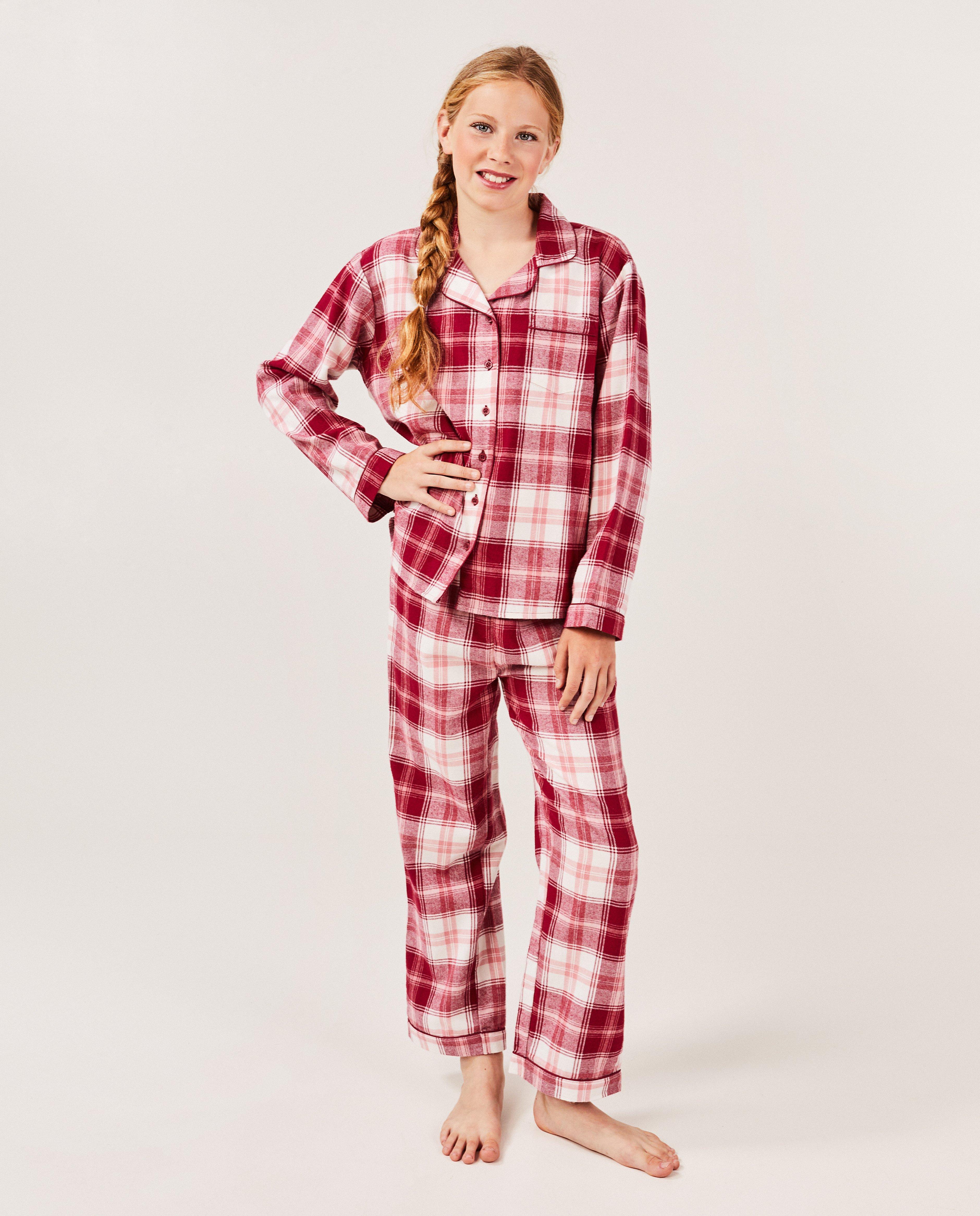 Flanellen pyjama met ruiten - null - Fish & Chips