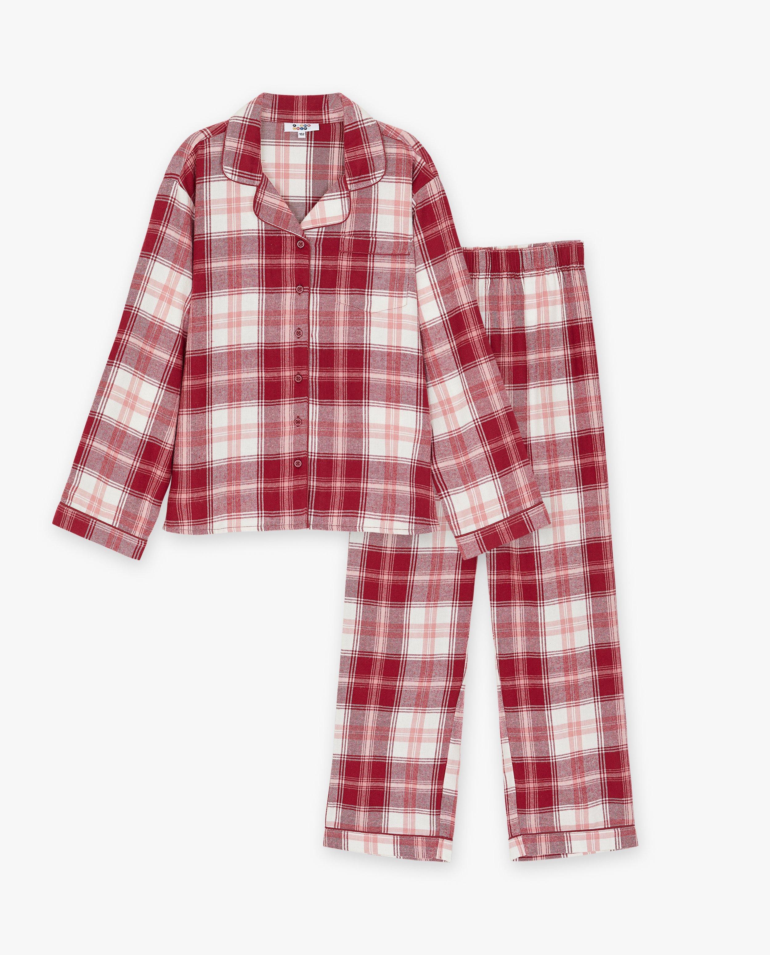Pyjamas - Pyjama en flanelle à carreaux