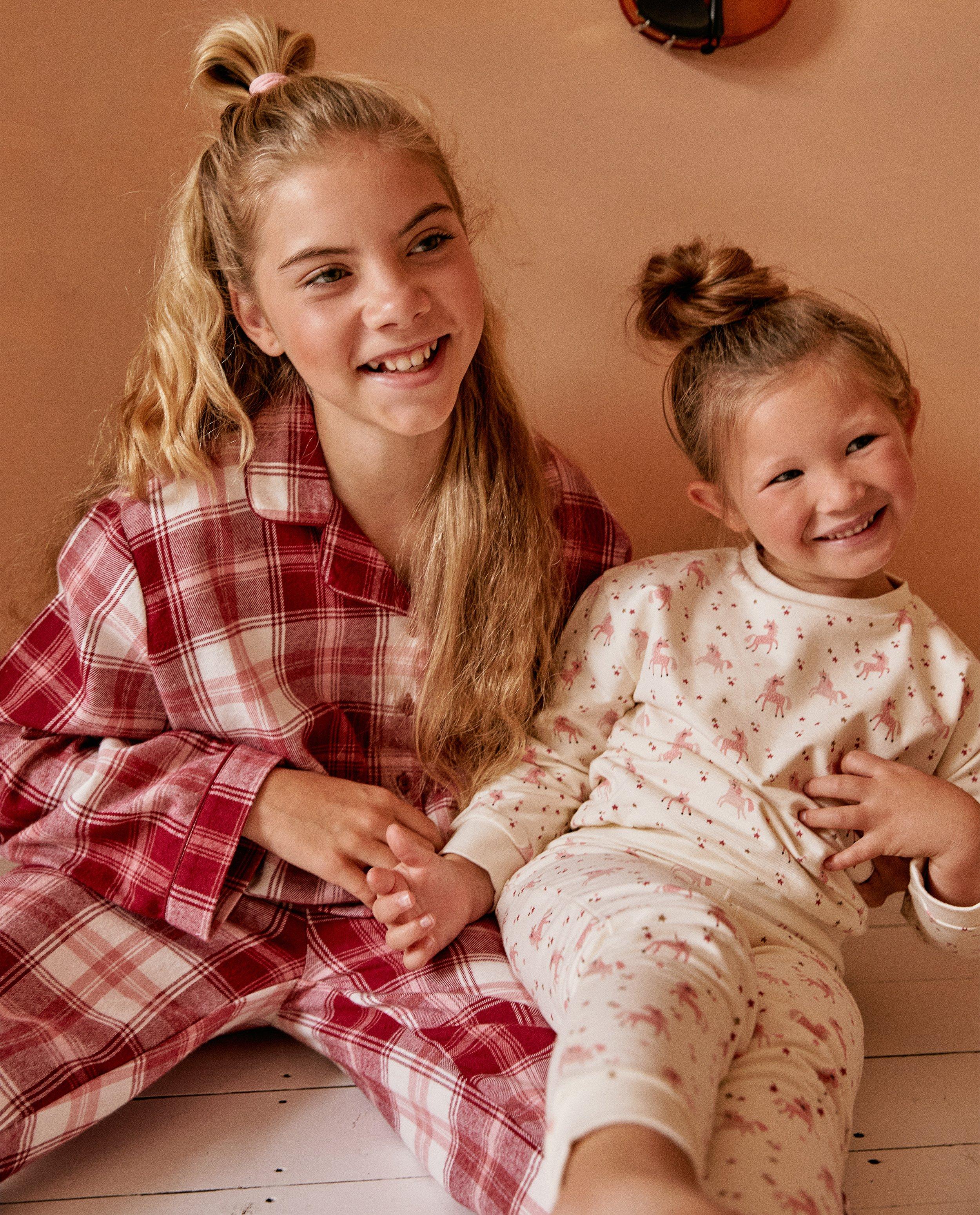 Pyjamas - Pyjama en flanelle à carreaux