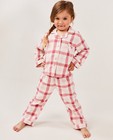 Flanellen pyjama met ruiten - null - Milla Star