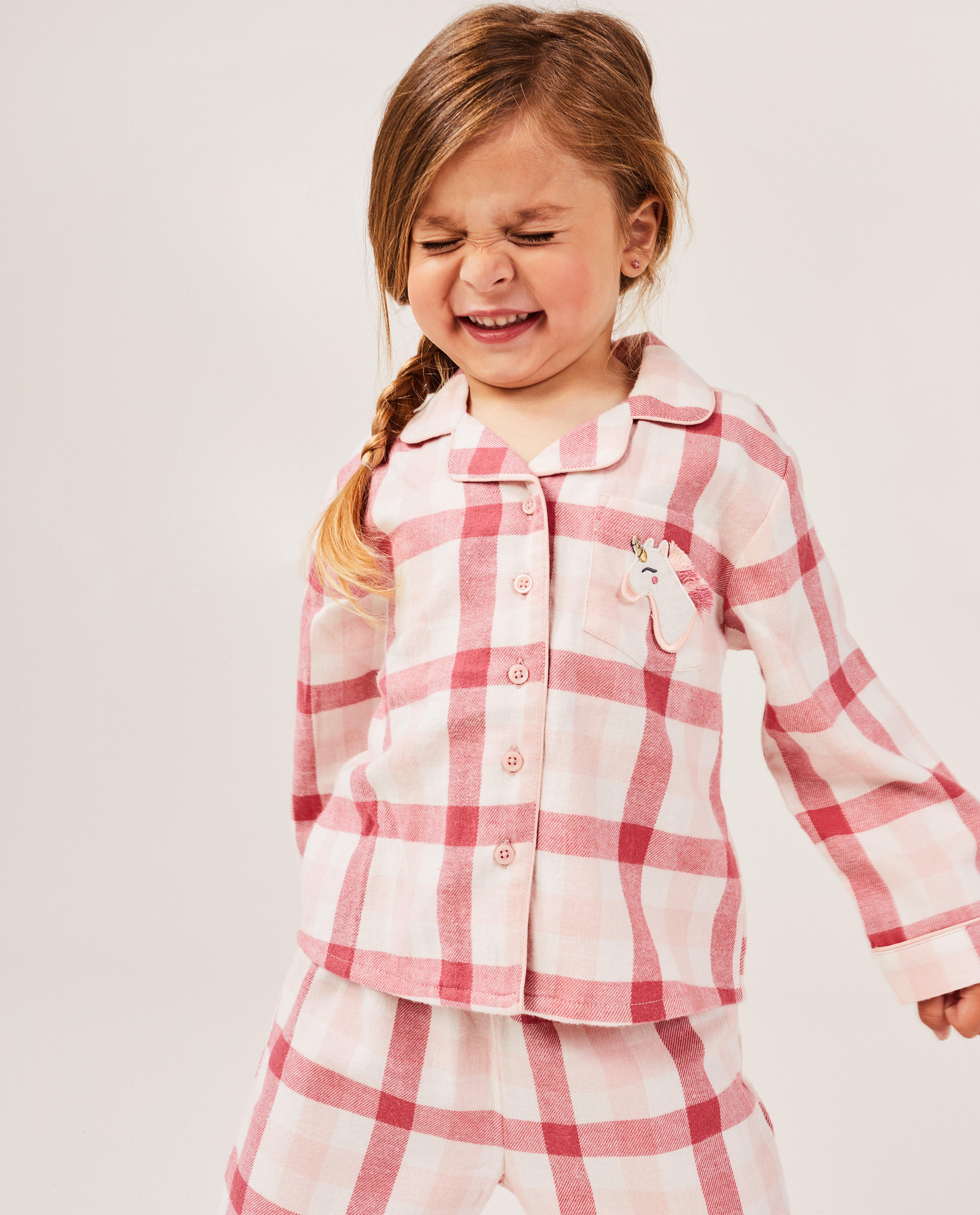 Nachtkleding - Flanellen pyjama met ruiten
