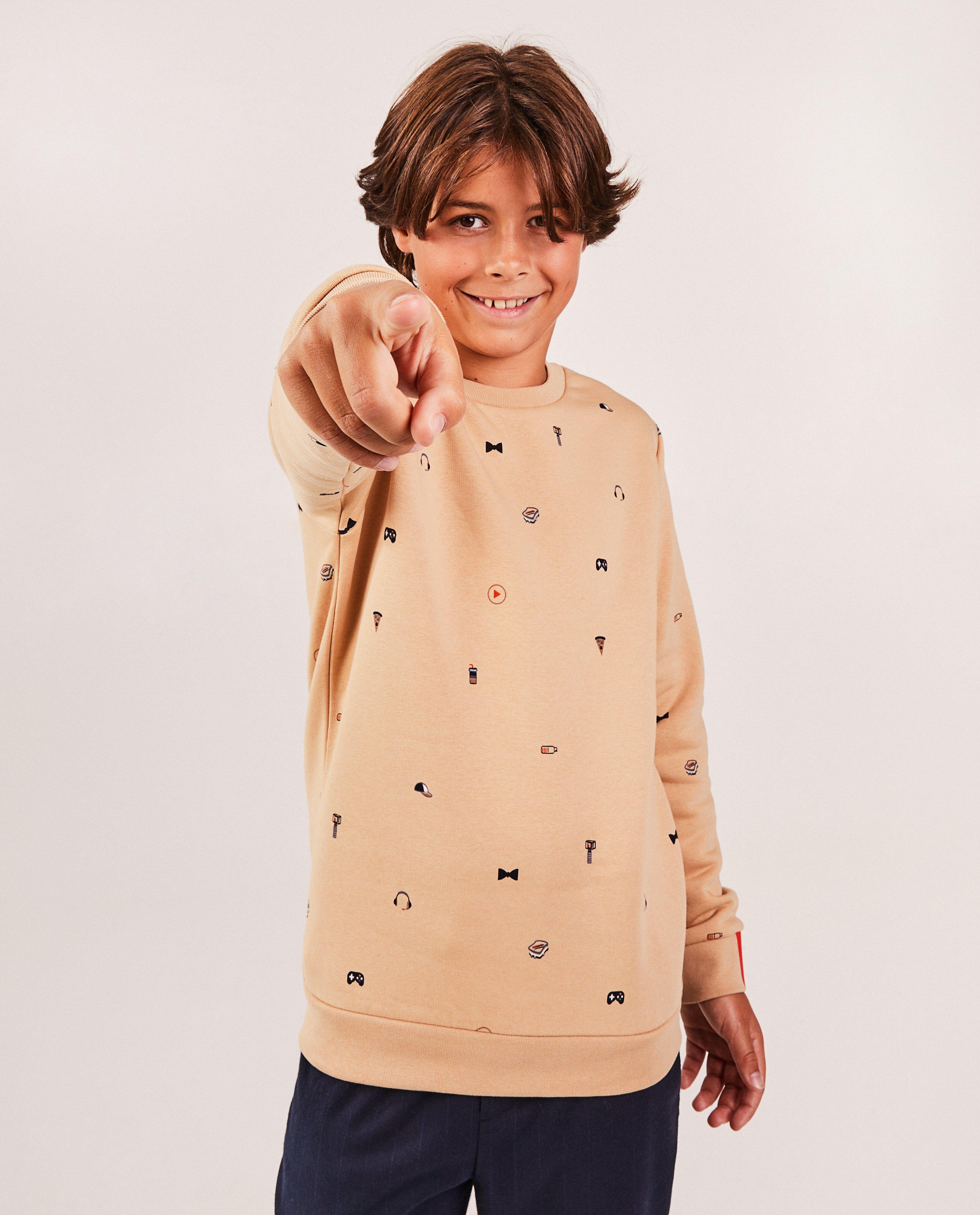Sweats - Sweater à micro-imprimé