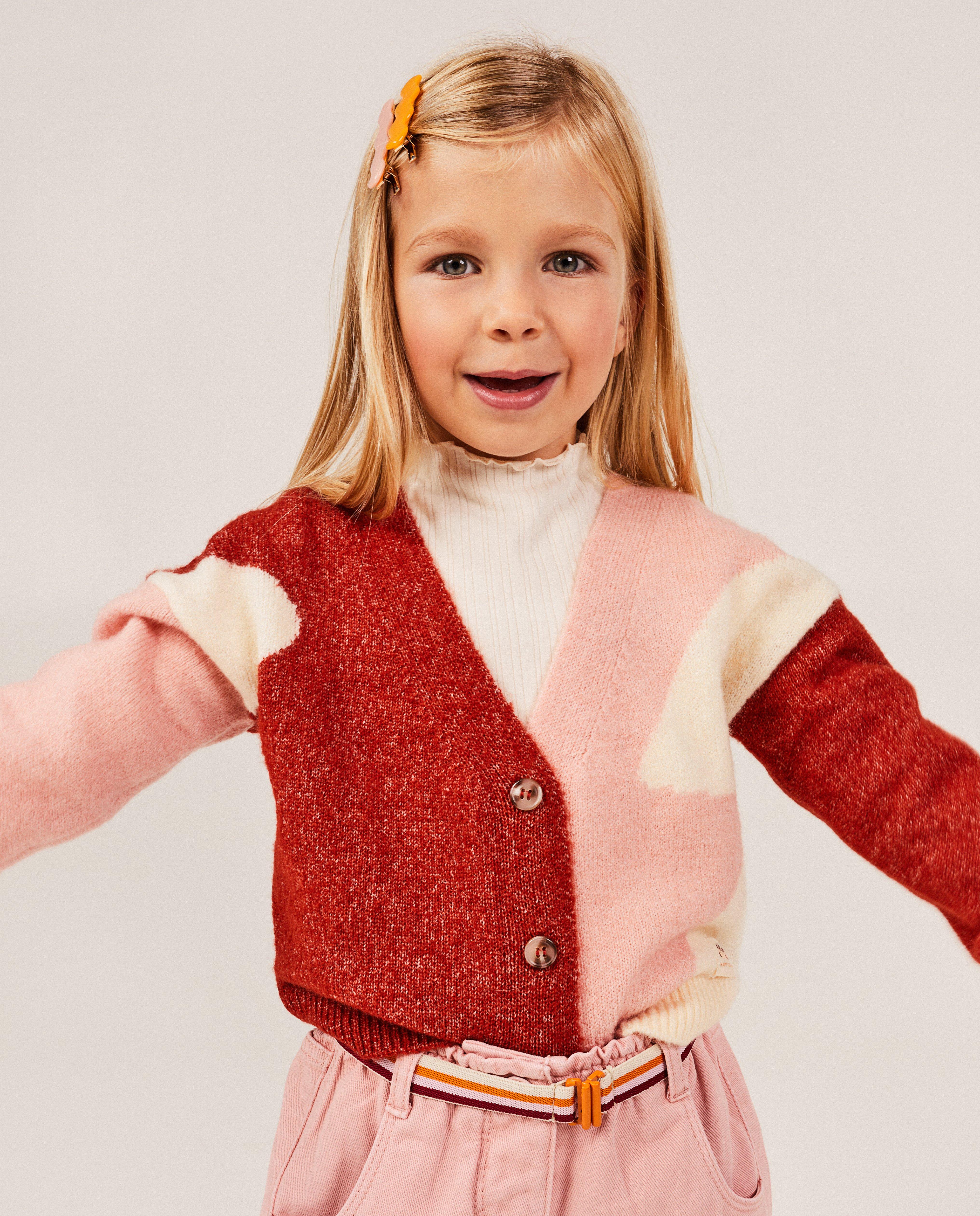 Cardigans - Cardigan à color block