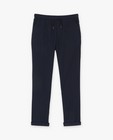 Pantalons - Pantalon bleu foncé à rayures tennis