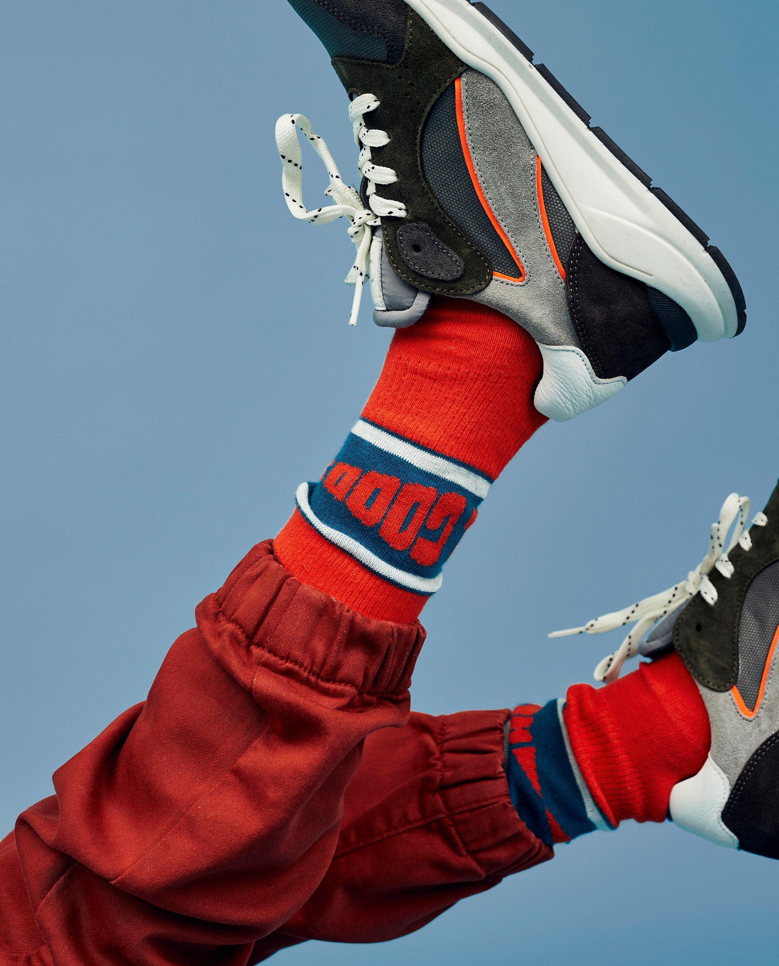 Kousen met color block - null - CKS