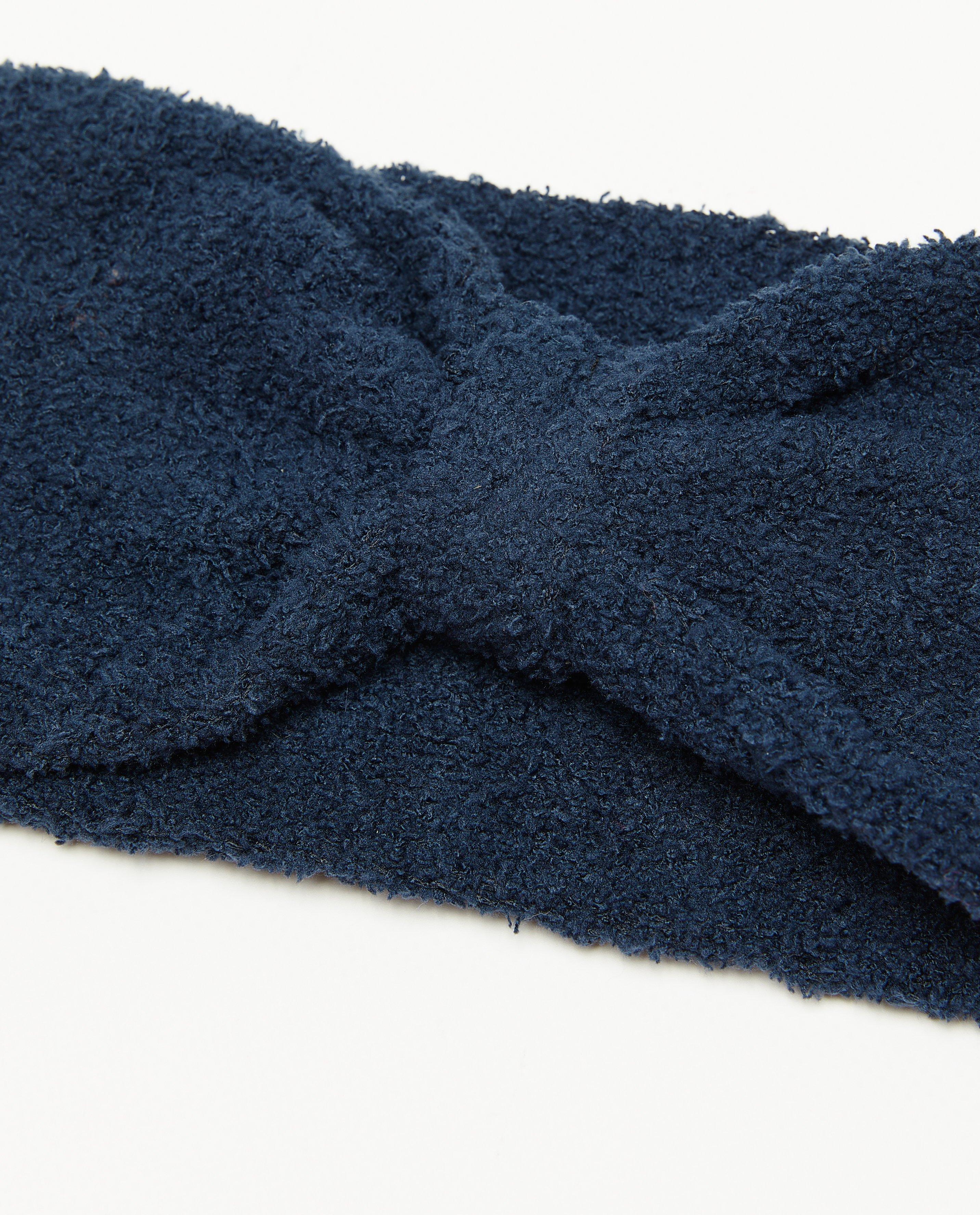 Breigoed - Fuzzy hoofdband met strik