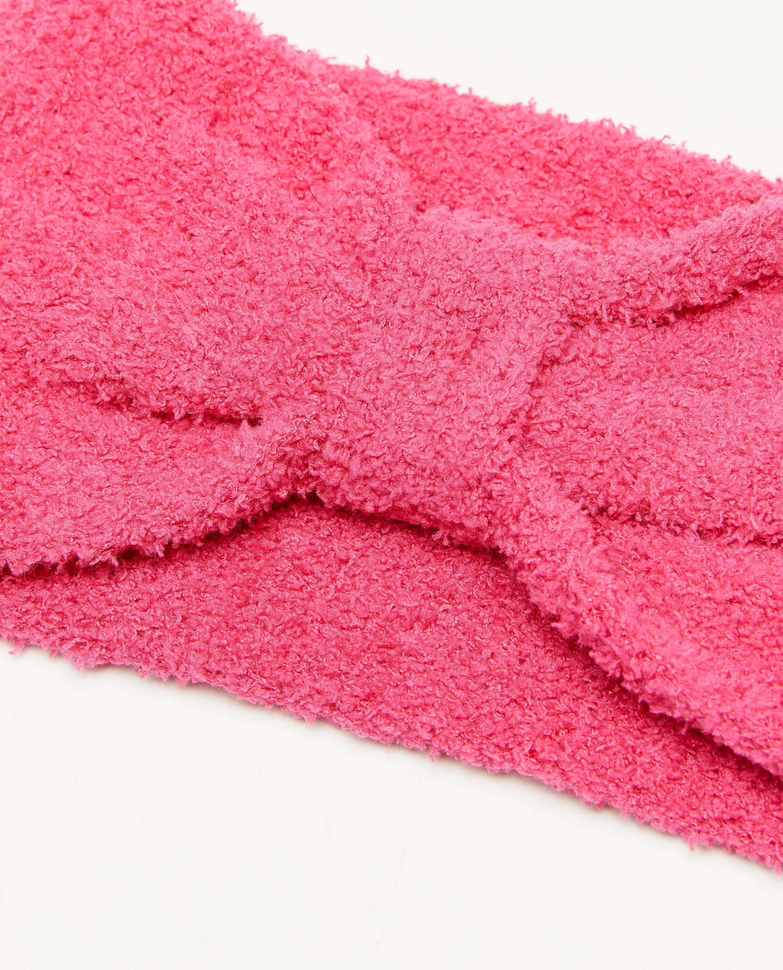 Breigoed - Fuzzy hoofdband met strik