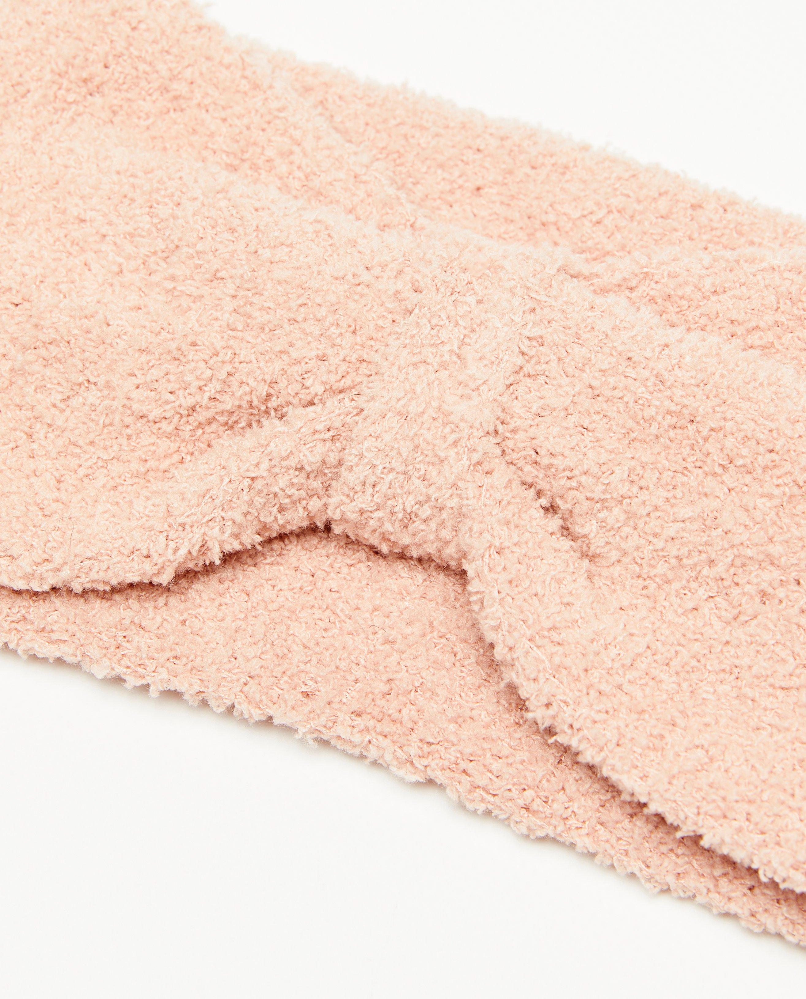 Breigoed - Fuzzy hoofdband met strik