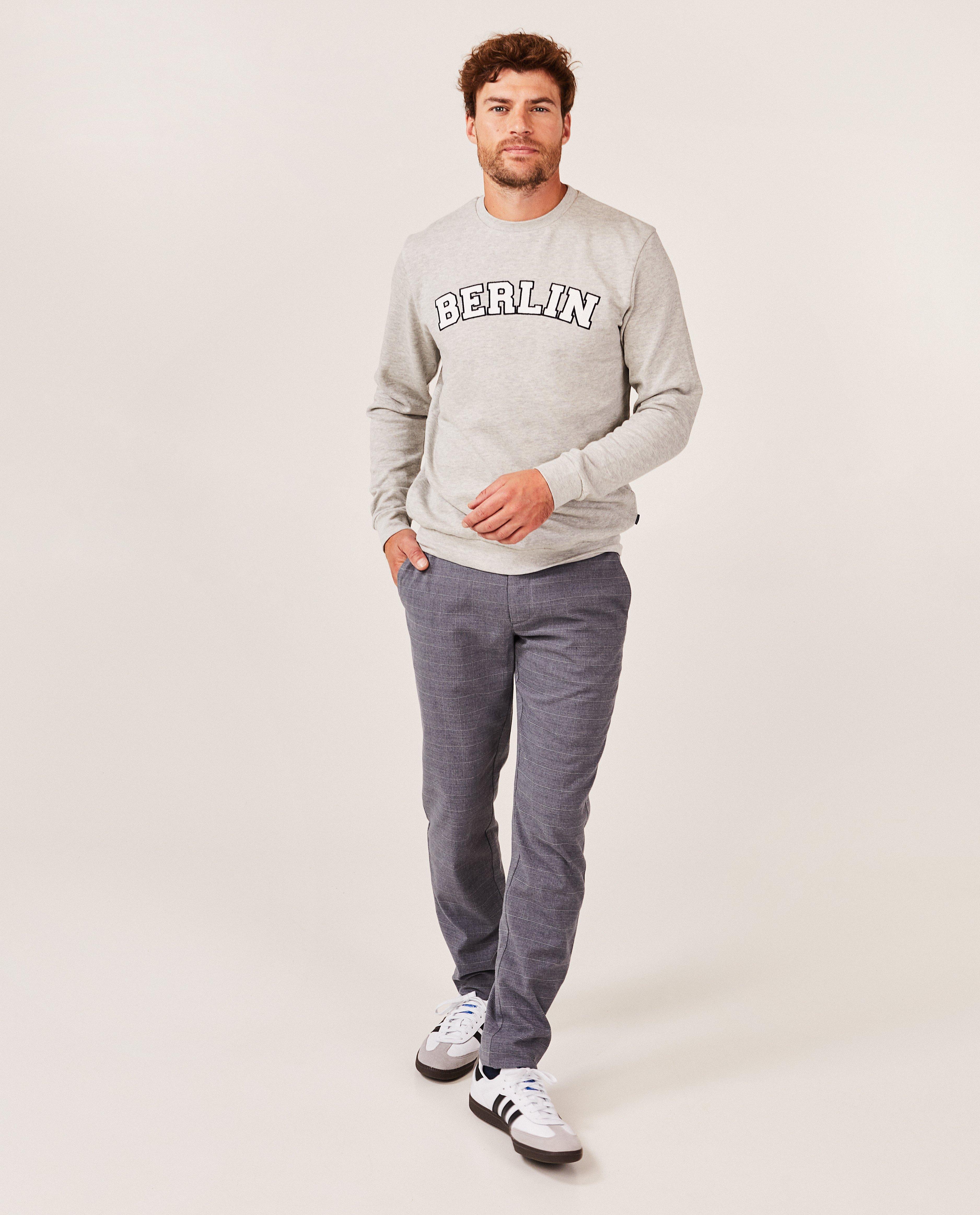 Sweater met opschrift - null - Quarterback