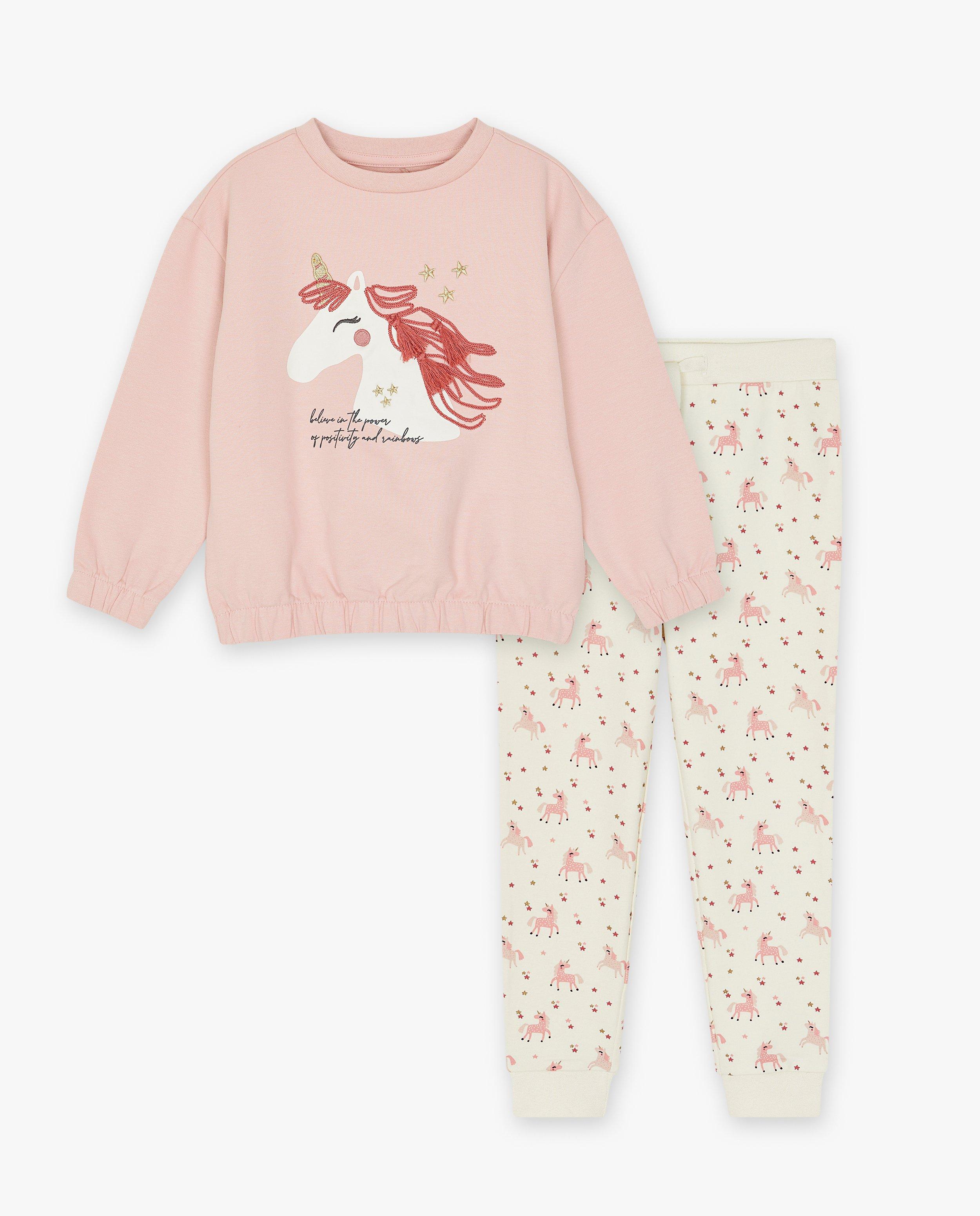 Pyjamas - Pyjama à imprimé de licorne