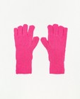 Roze handschoenen met vingeropeningen - null - Fish & Chips