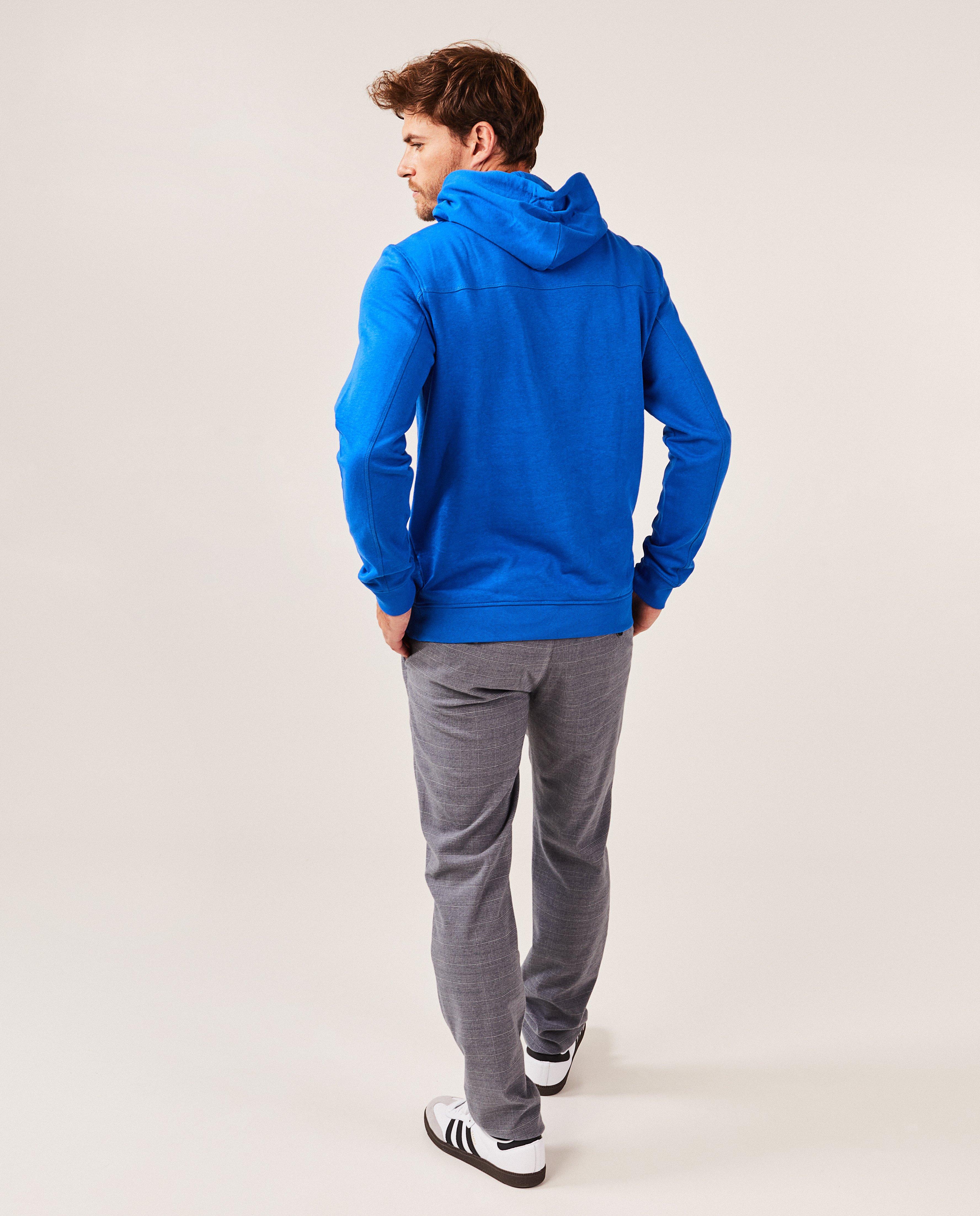 Sweaters - Blauwe hoodie