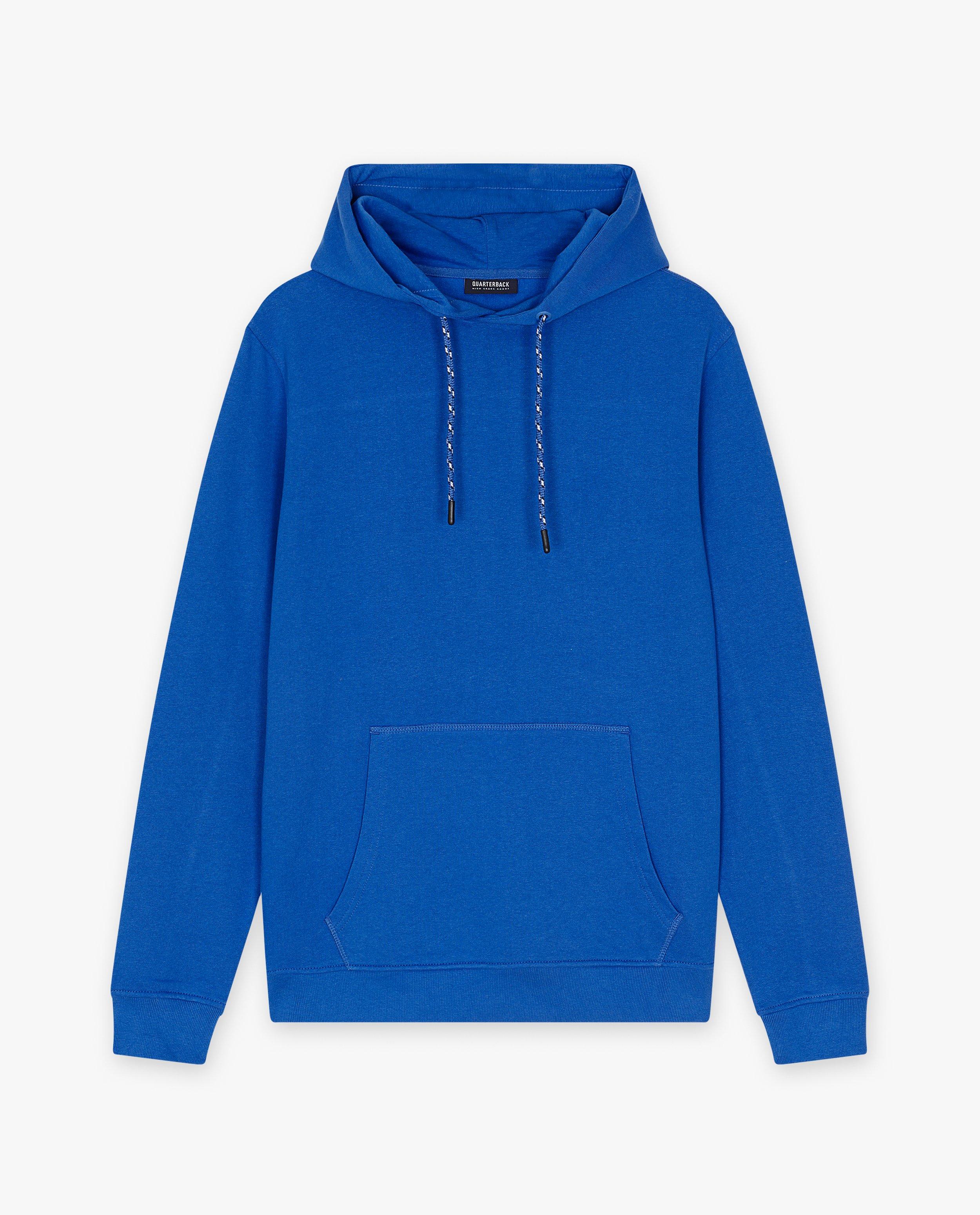 Sweaters - Blauwe hoodie