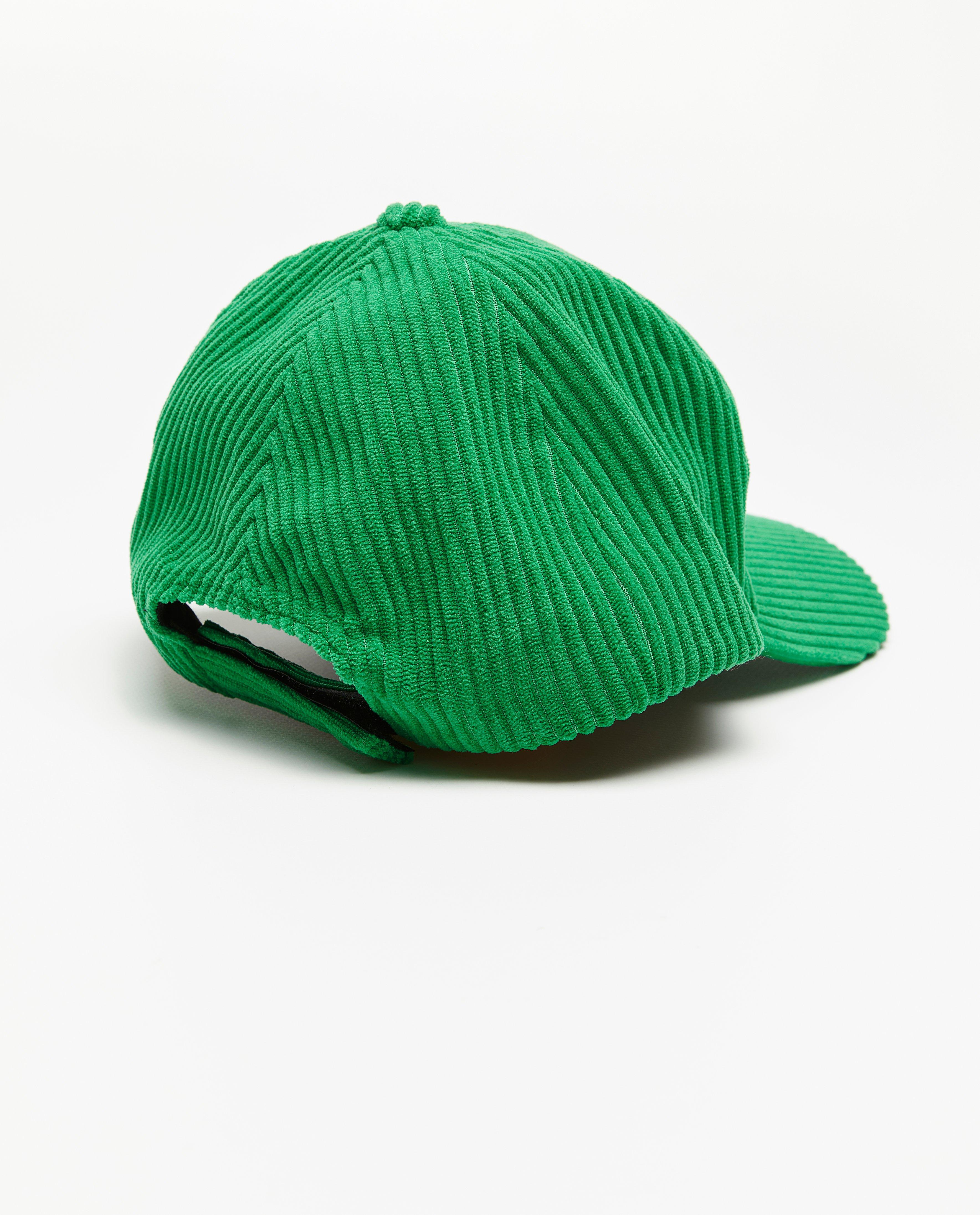Breigoed - Groene pet met rib