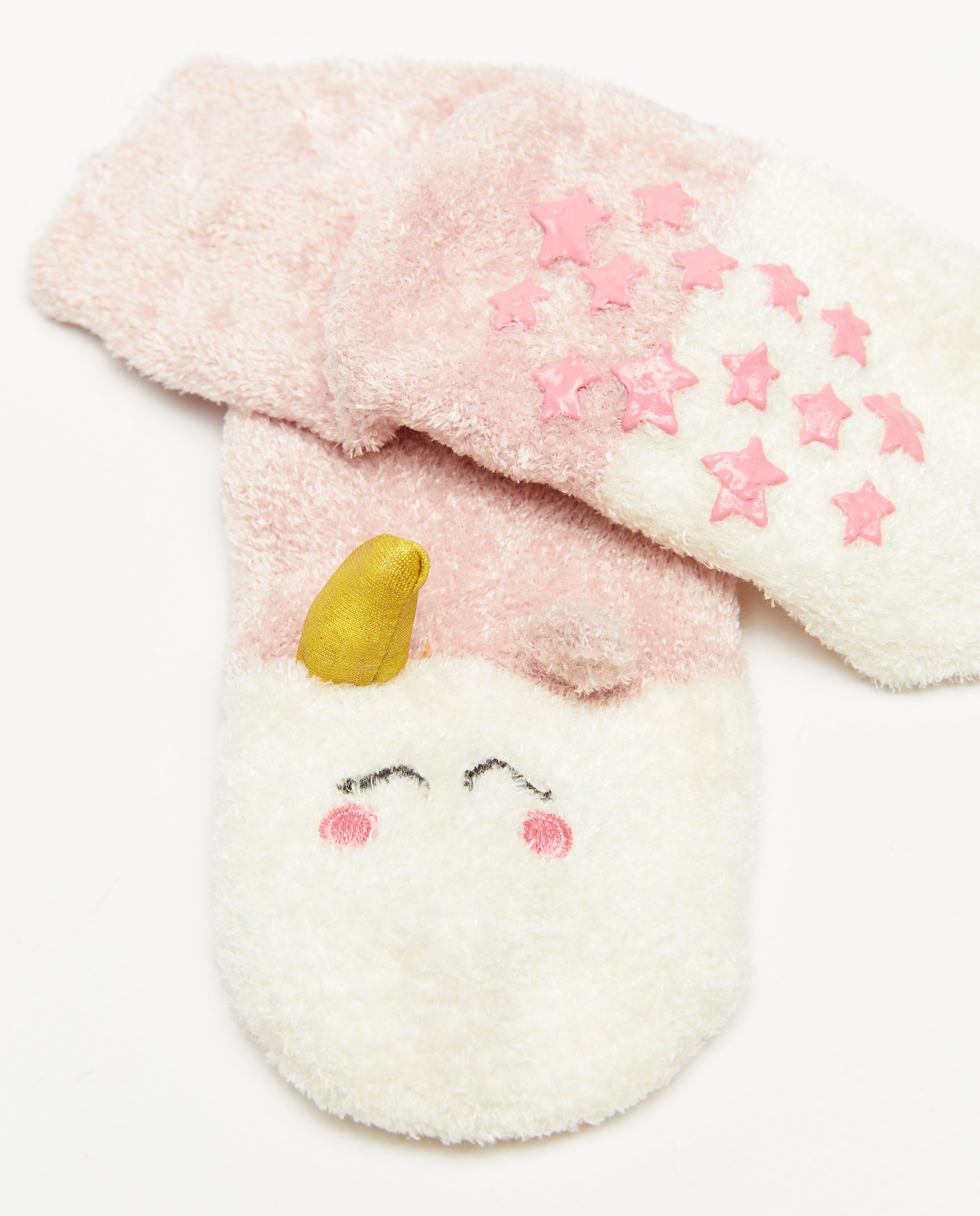 Kousen - Fuzzy kousen met antislip