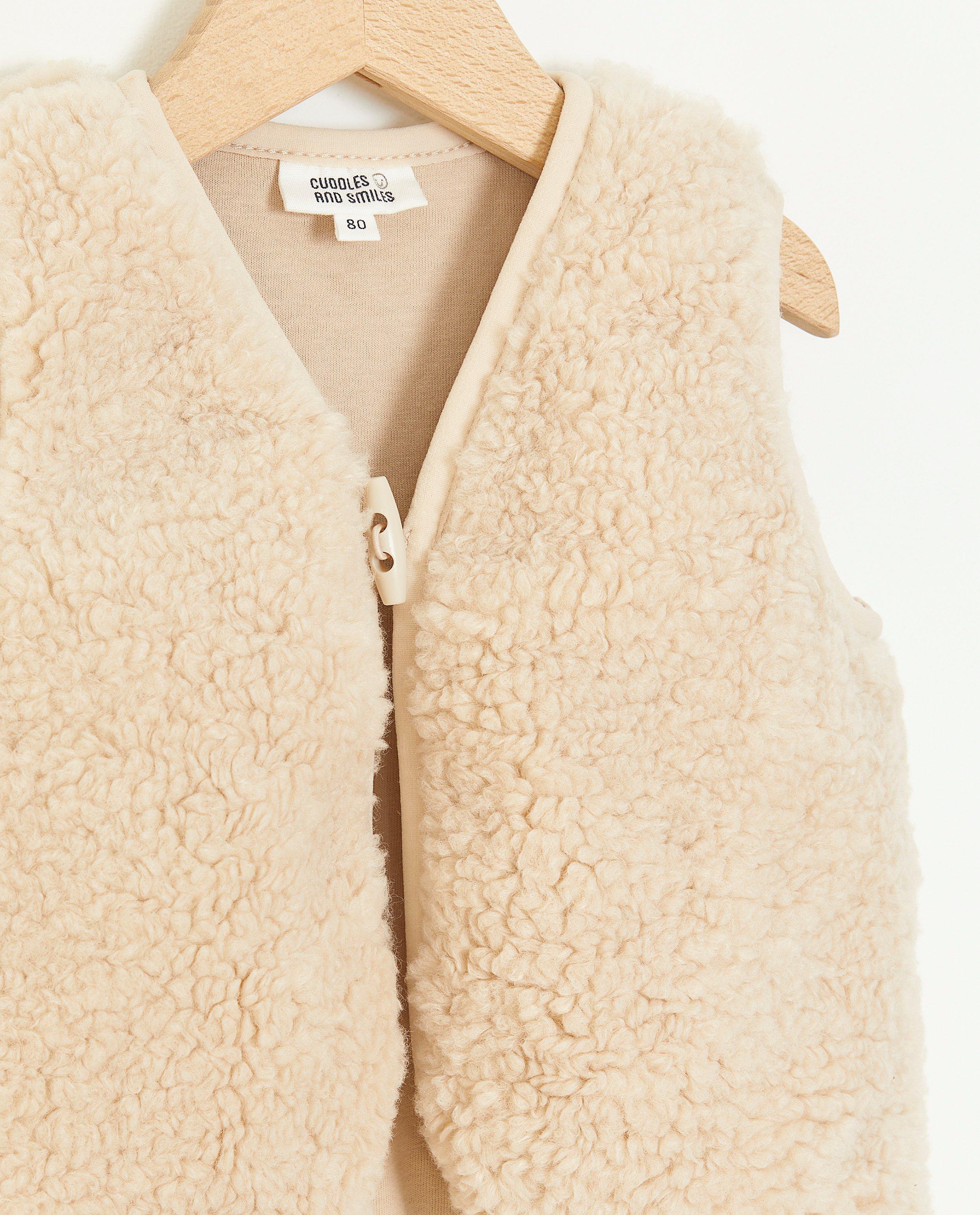 Blazers - Gilet en peluche boutonné