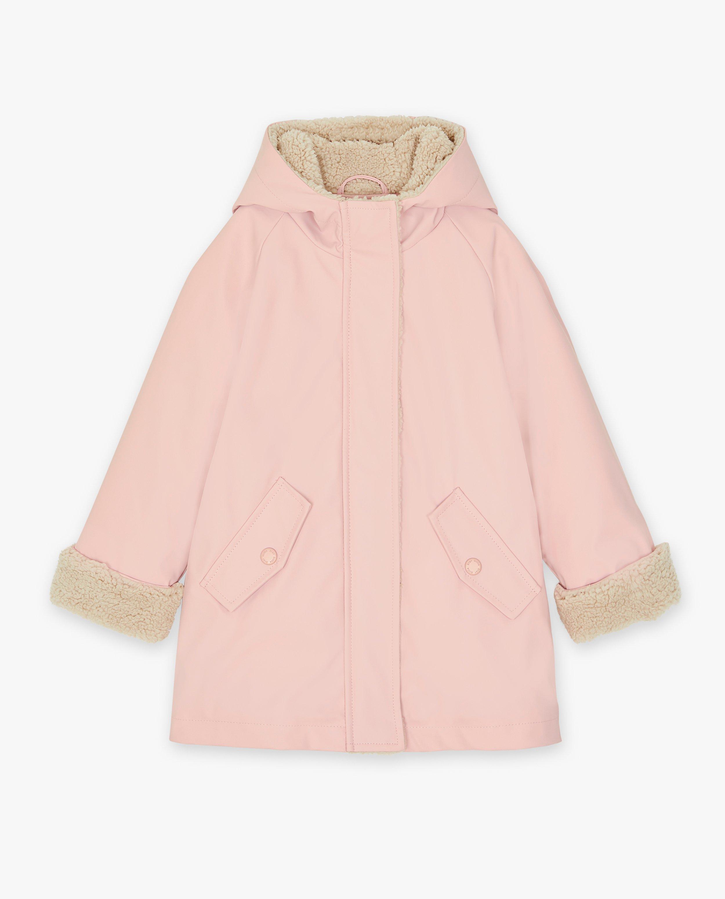 Teddys - Veste rose avec doublure peluche