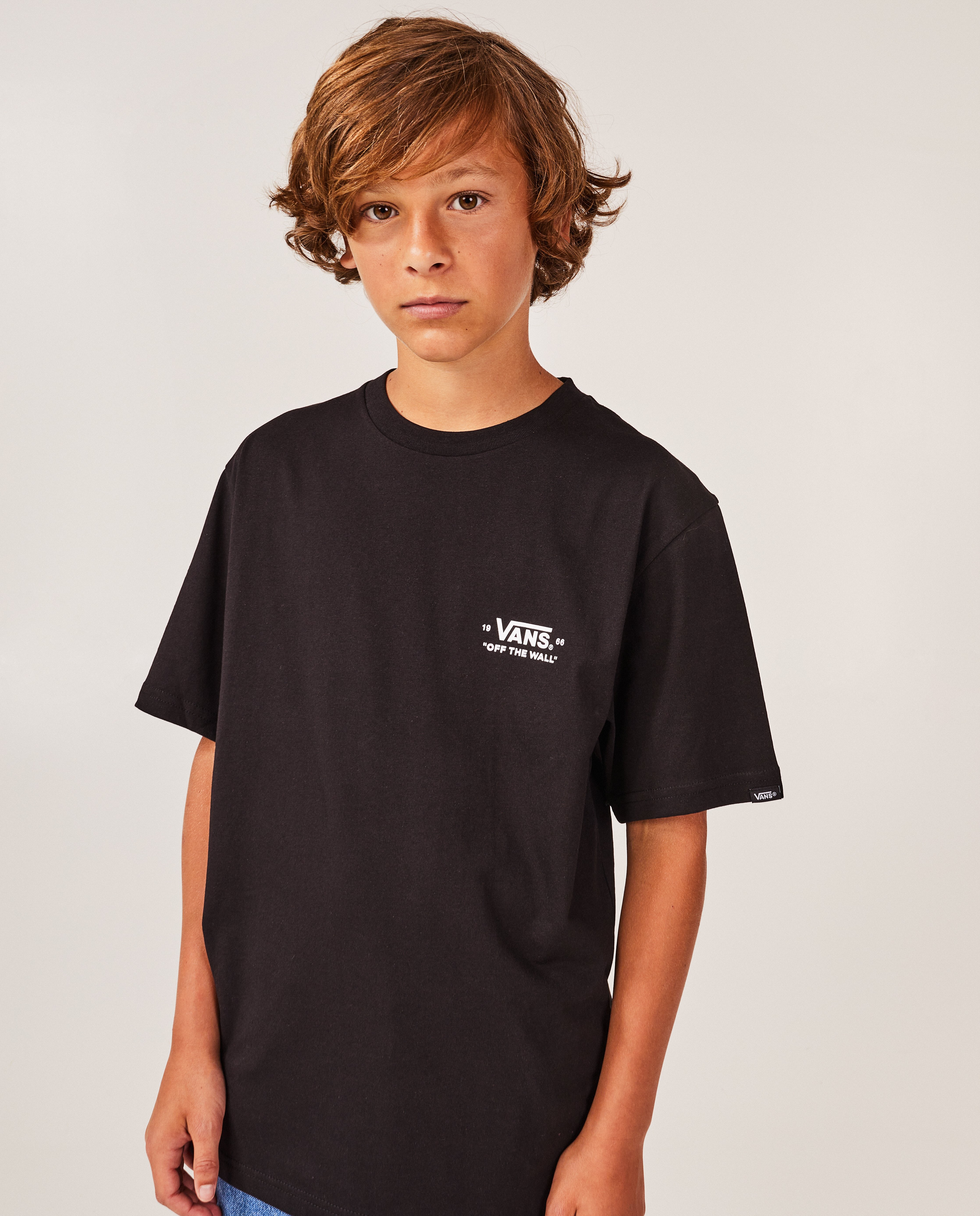 T-shirts - Zwart T-shirt met opschrift