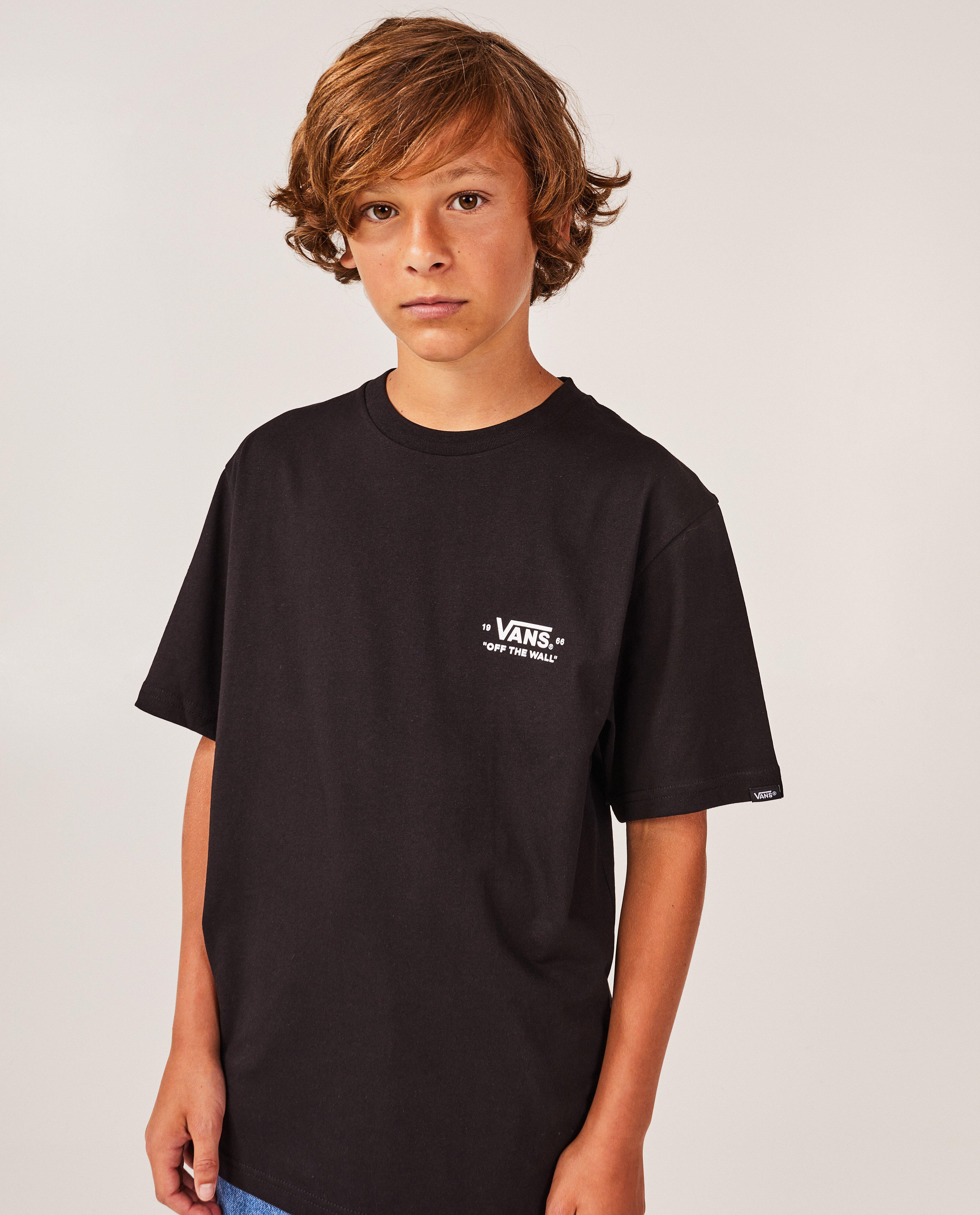 T-shirts - Zwart T-shirt met opschrift